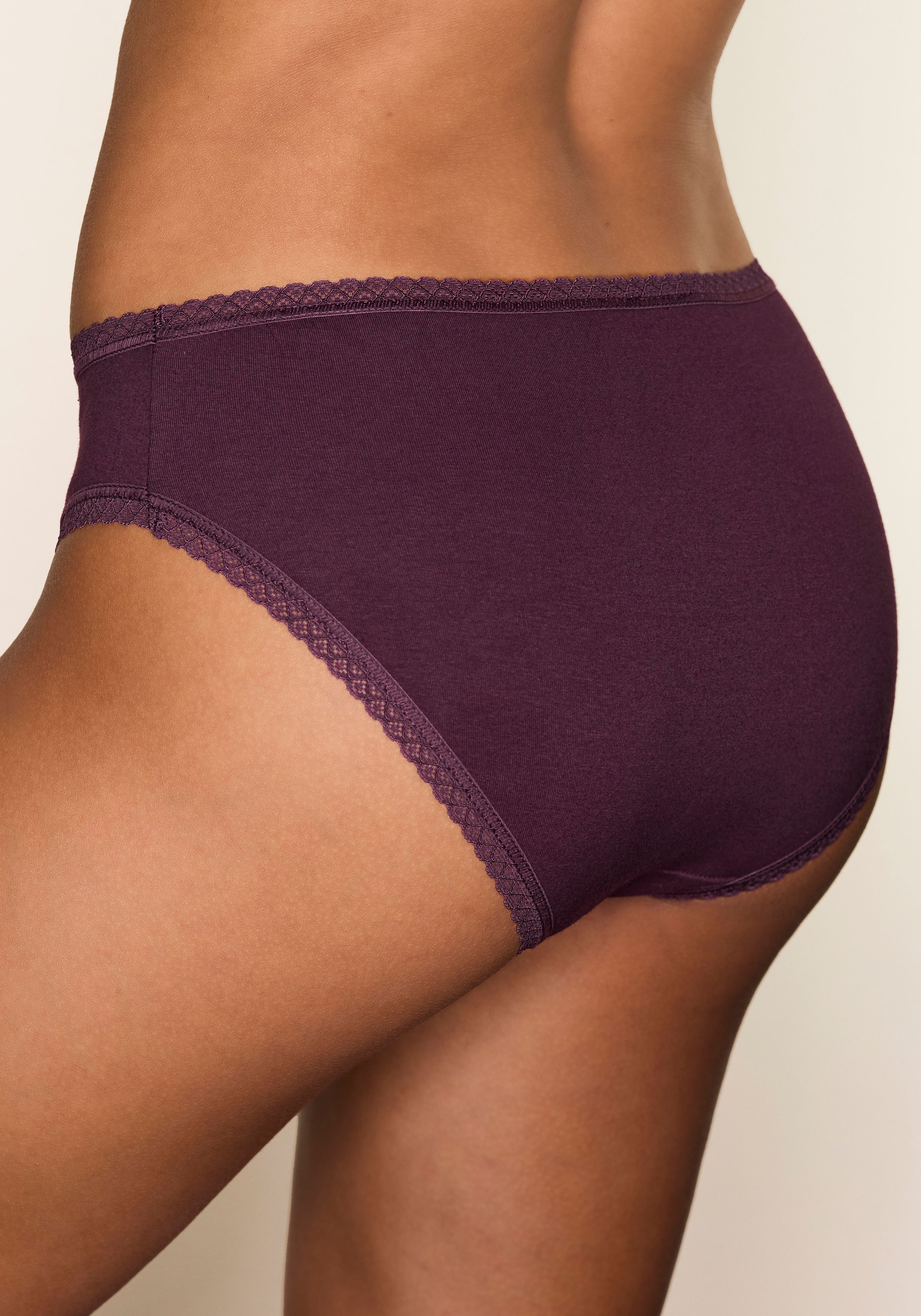 Thumbnail - Vivance Jazz-Pants Slips 7er-Pack, aus weicher Baumwollqualität mit feiner Spitzeneinfassung