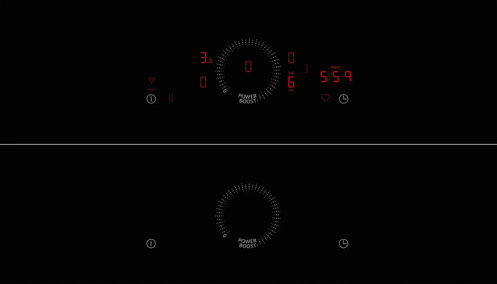 NEFF Induktions-Kochfeld "T58PHW1L0" mit virtueller Twist Touch Bedienung günstig online kaufen