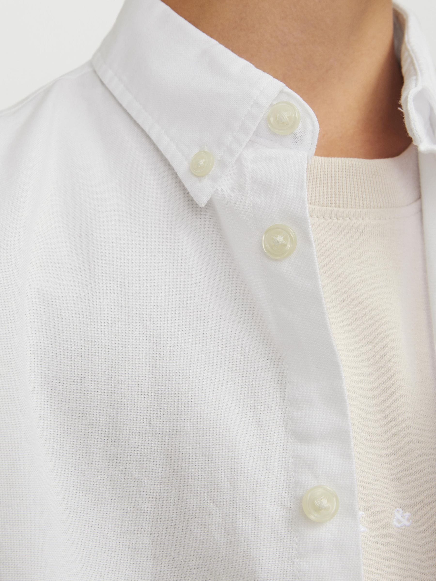 Jack & Jones Junior Langarmhemd »JJEOXFORD SHIRT L/S NOOS JNR«