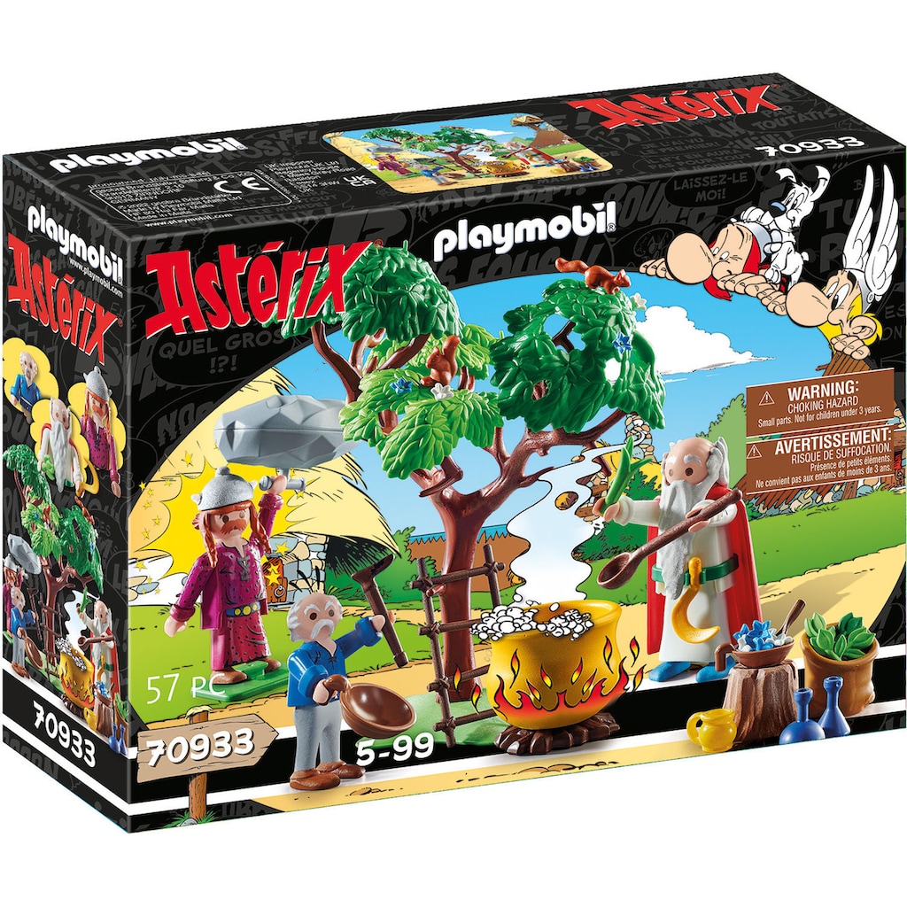 Playmobil® Konstruktions-Spielset »Miraculix mit Zaubertrank (70933), Asterix«, (57 St.)