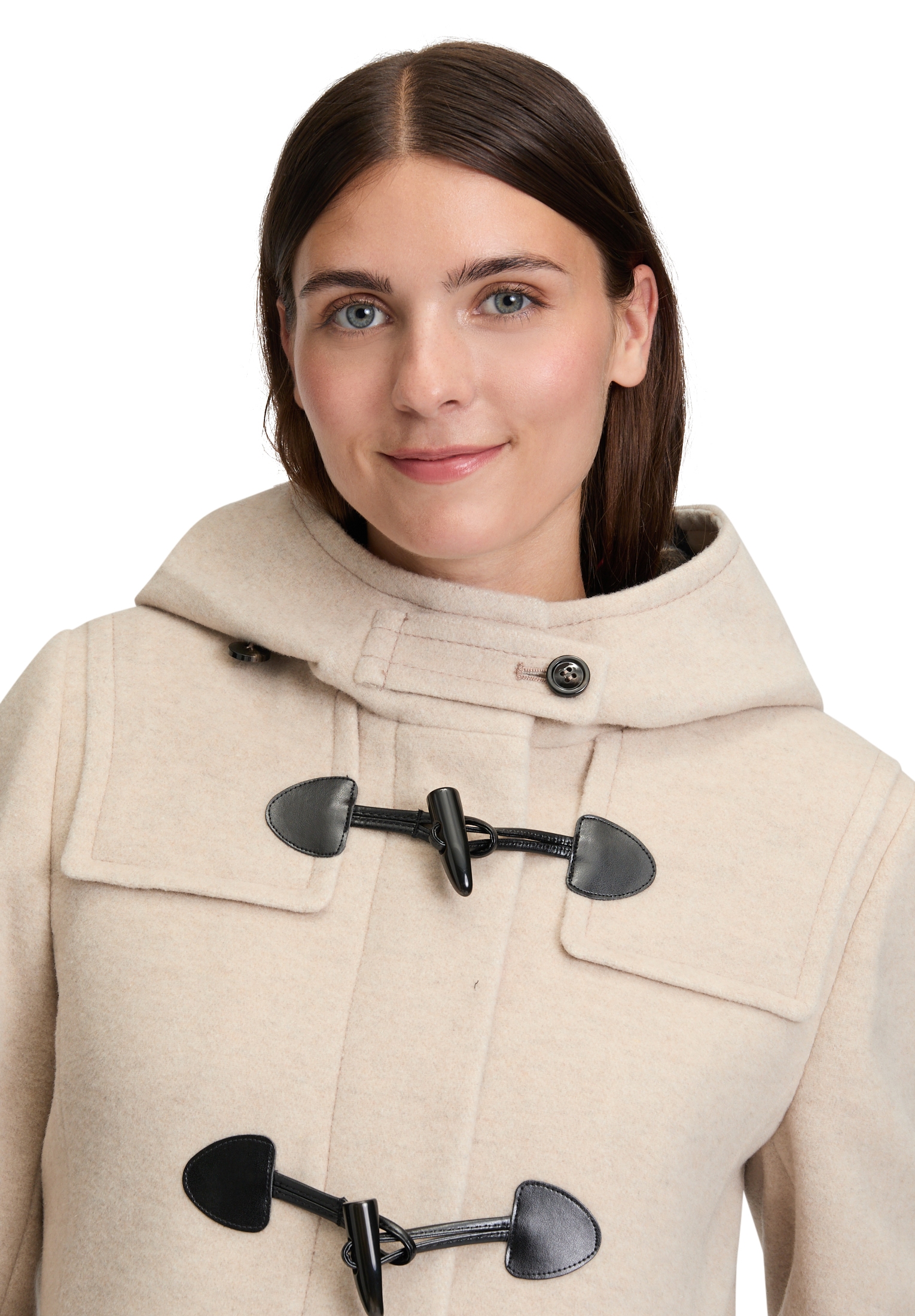 Gil Bret Outdoorjacke »Gil Bret Damen Dufflecoat mit Kapuze«, mit Kapuze