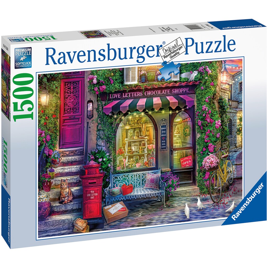 Ravensburger Puzzle »Liebesbriefe und Schokolade«