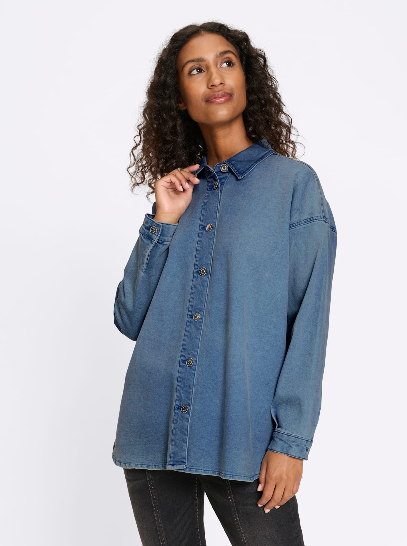 heine Jeansbluse günstig online kaufen