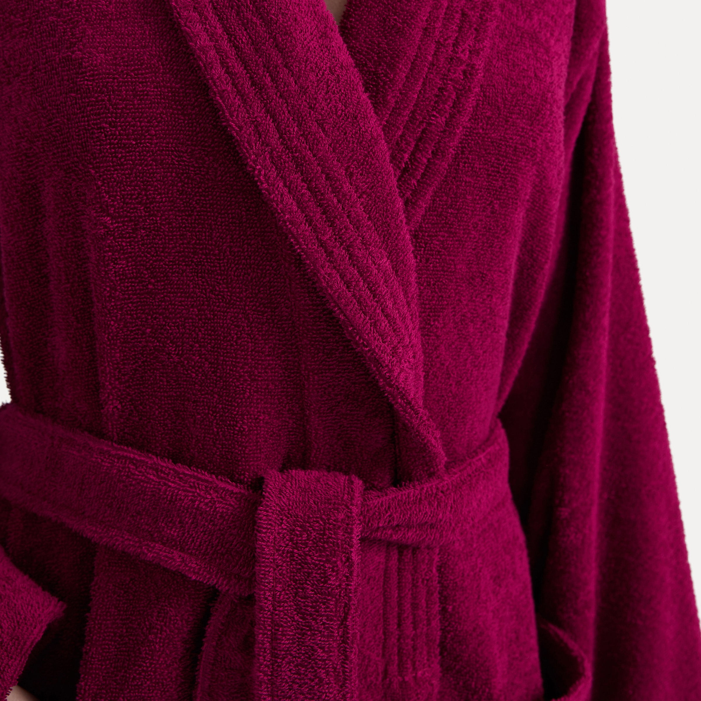 Möve Unisex-Bademantel »Basic«, (1 St.), mit Schalkragen