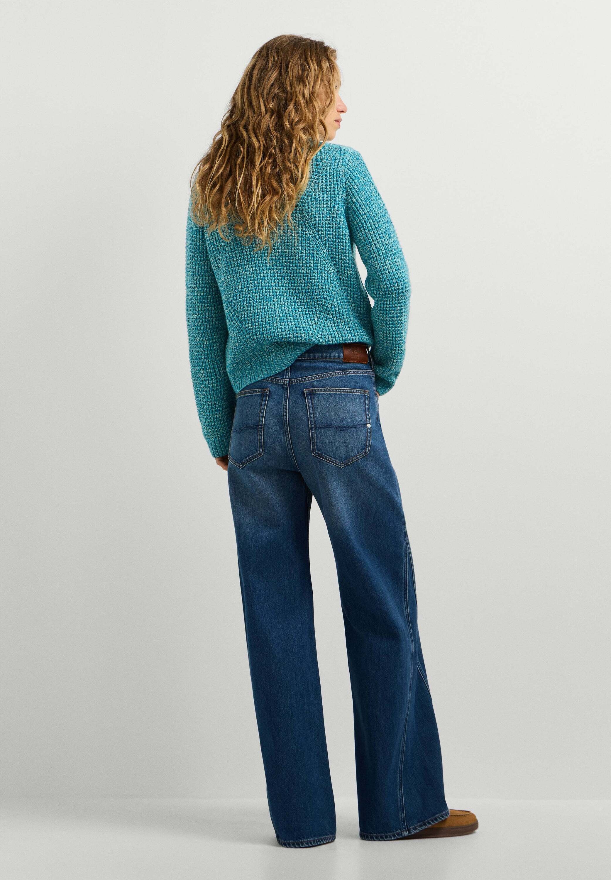Pepe Jeans Slim-fit-Jeans »flare fit jeans BELLE HW FLARE CONTRAST«