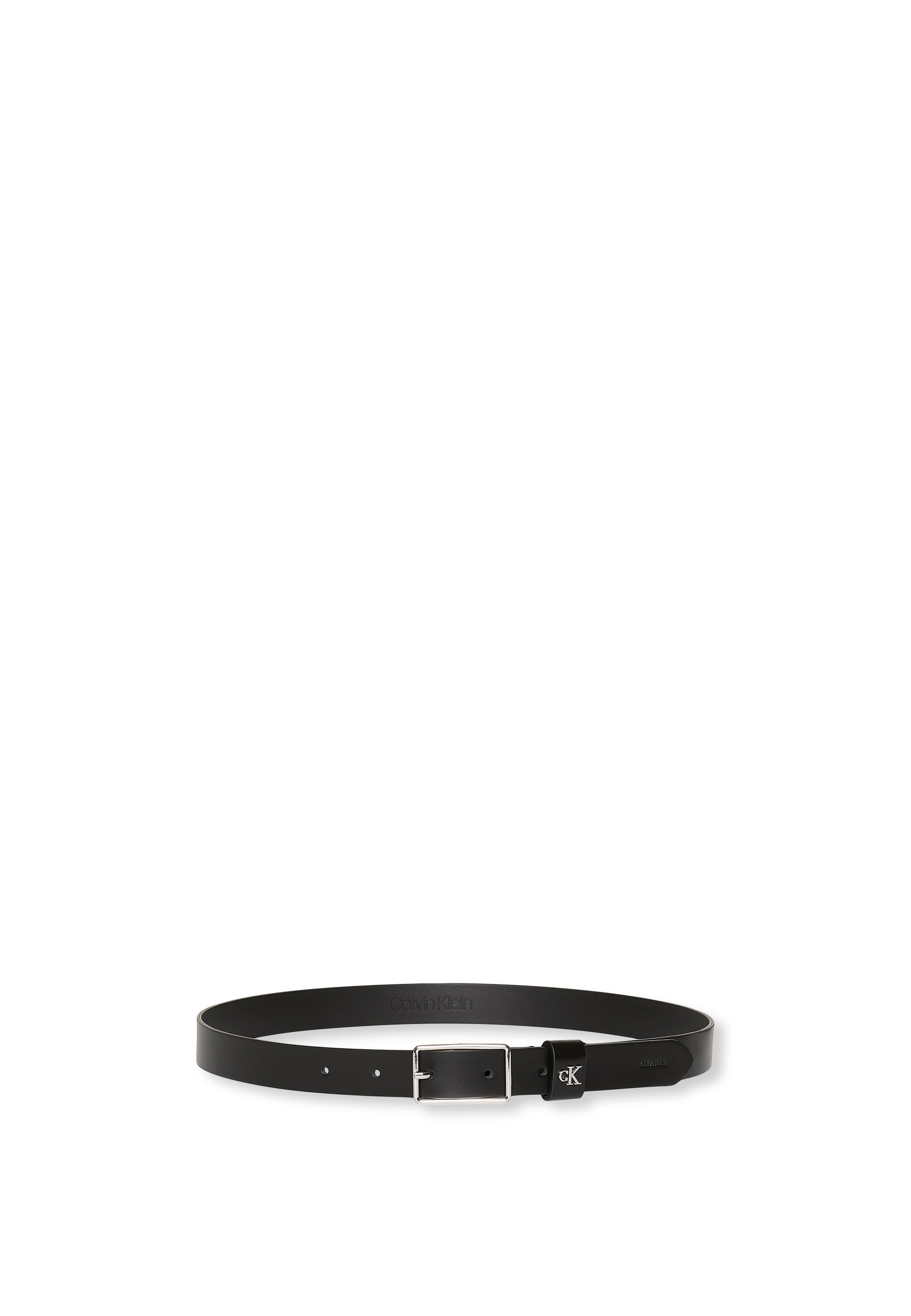 Calvin Klein Ledergürtel "SQUARE BUCKLE CK LOOP 25MM" Größenverstellbar günstig online kaufen