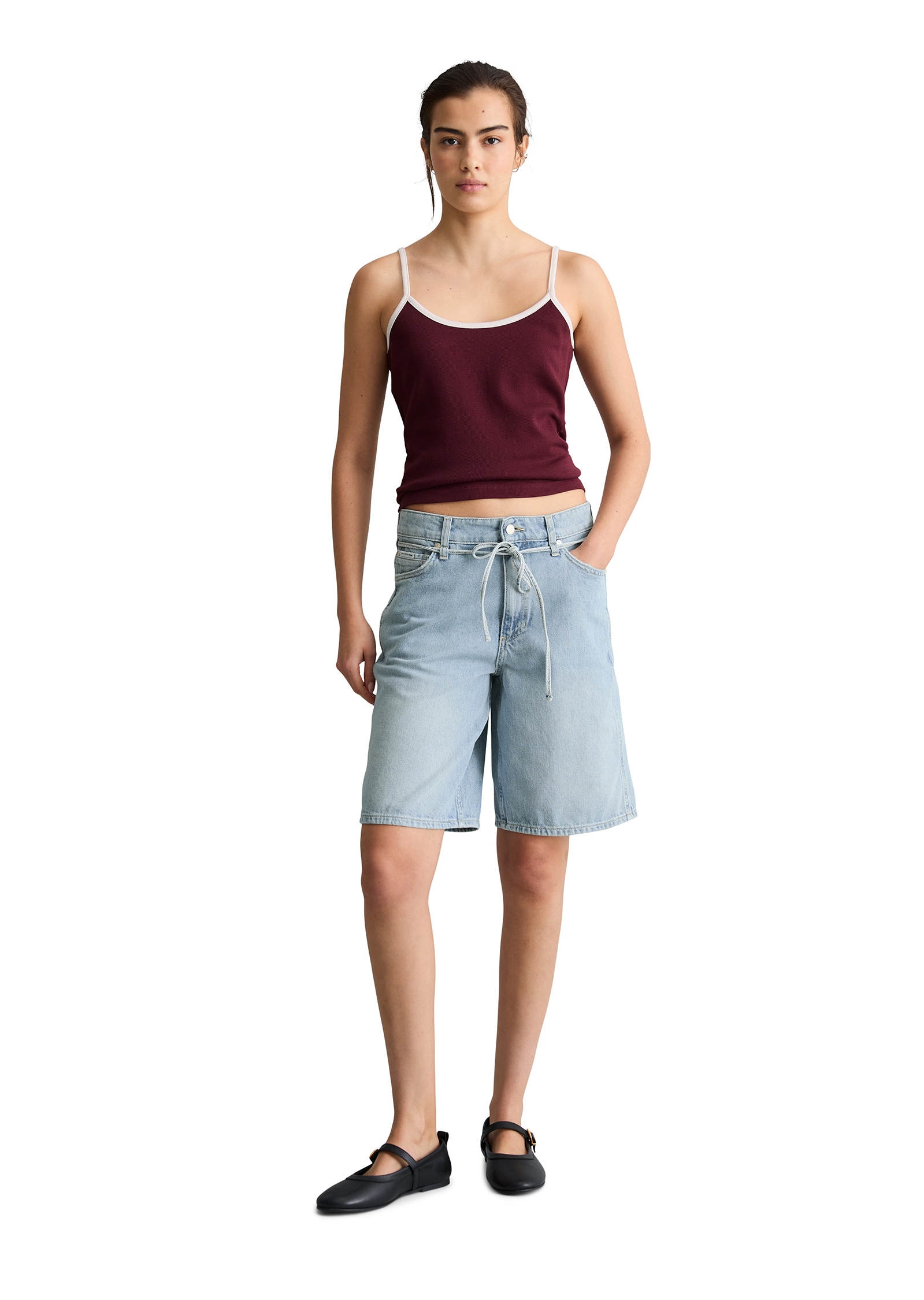 Marc O'Polo DENIM Shorts »aus reiner Baumwolle«