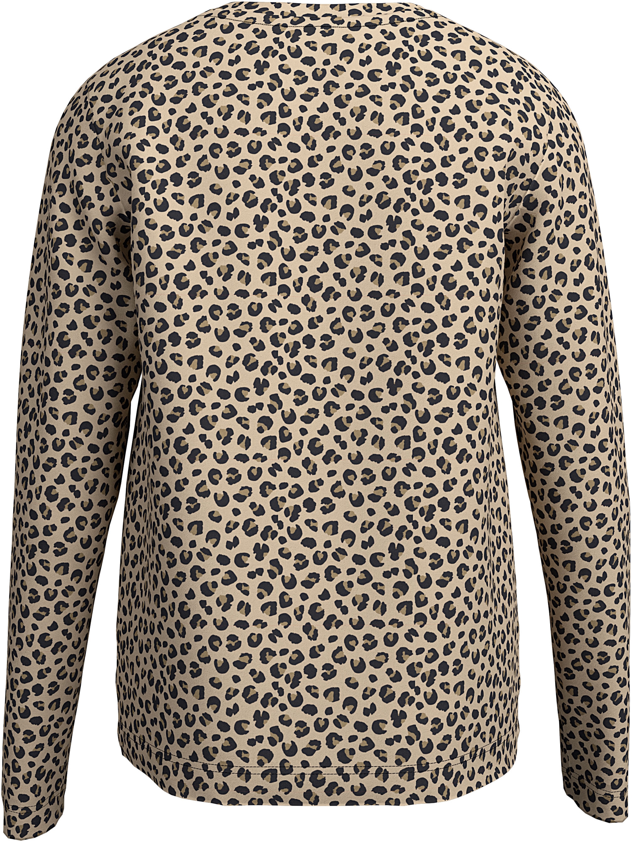 KIDSWORLD Langarmshirt »Shirt in Leo-Optik«, Modischer Animal-Print
