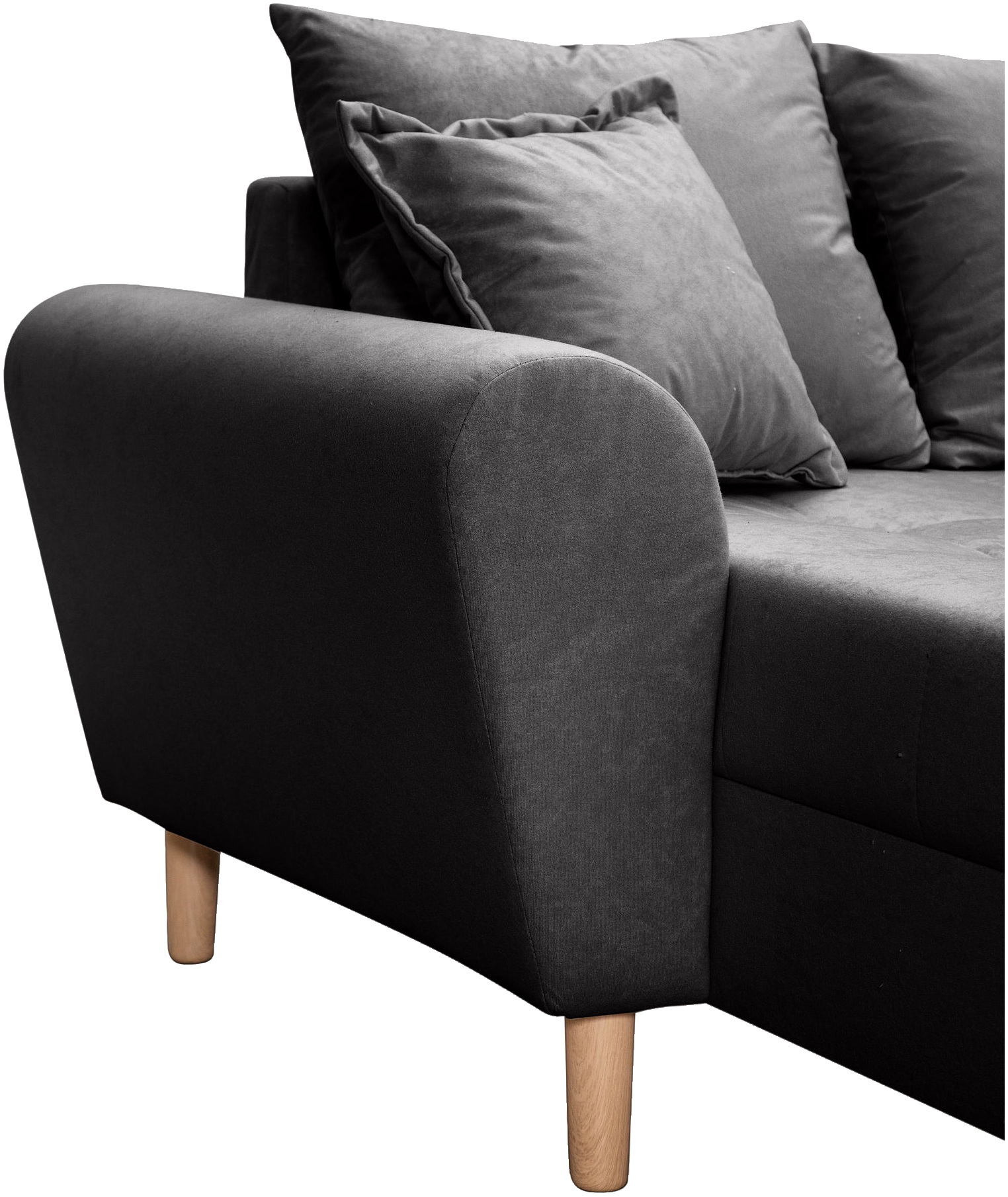 COLLECTION AB Wohnlandschaft »Raisa U-Form«, mit Federkern, Kissen und Steppung im Sitzbereich