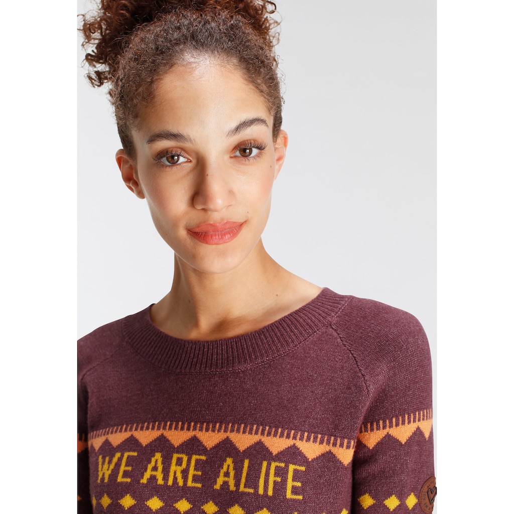 Alife & Kickin Norwegerpullover »BrendaAK«