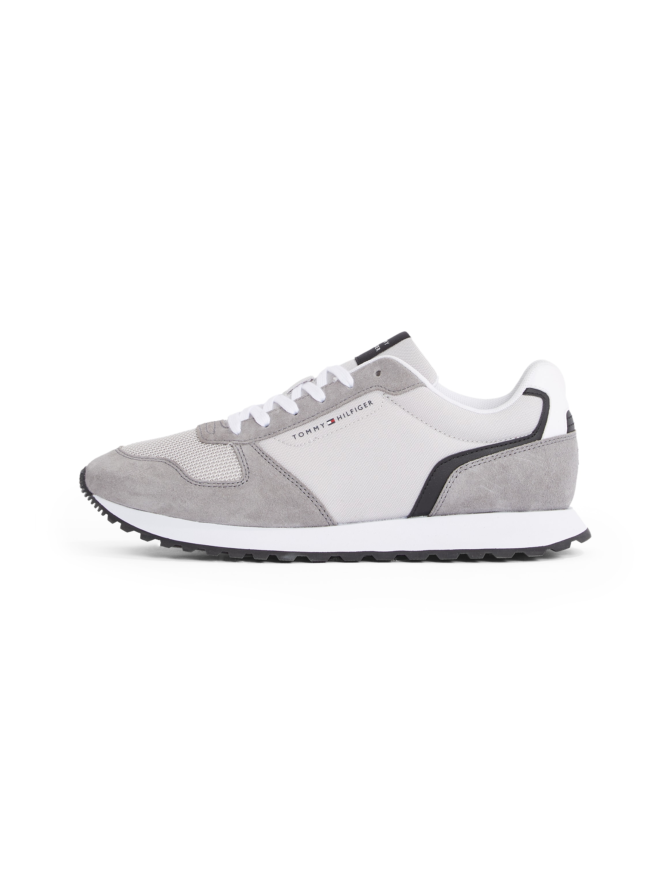 Tommy Hilfiger Sneaker »NEW RUNNER EVA MIX«, Freizeitschuh, Halbschuh, Schnürschuh mit Kontrastbesätzen