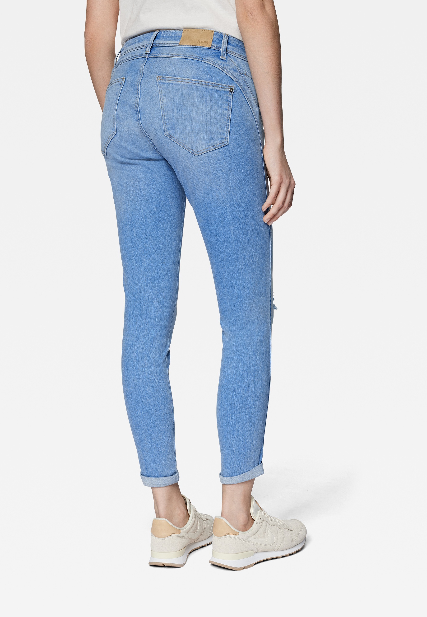 Mavi Röhrenjeans "LEXY", Cropped Super Skinny Jeans günstig online kaufen