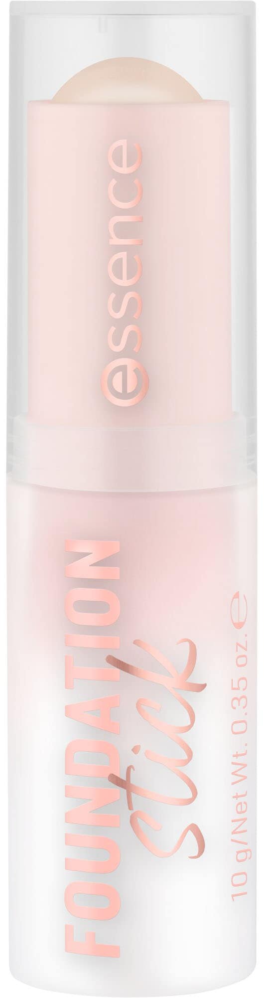 Essence Foundation »FOUNDATION stick«, (Set, 3 tlg.), Cremig und leicht verblendbar, Matt-Finish, variable Deckkraft.