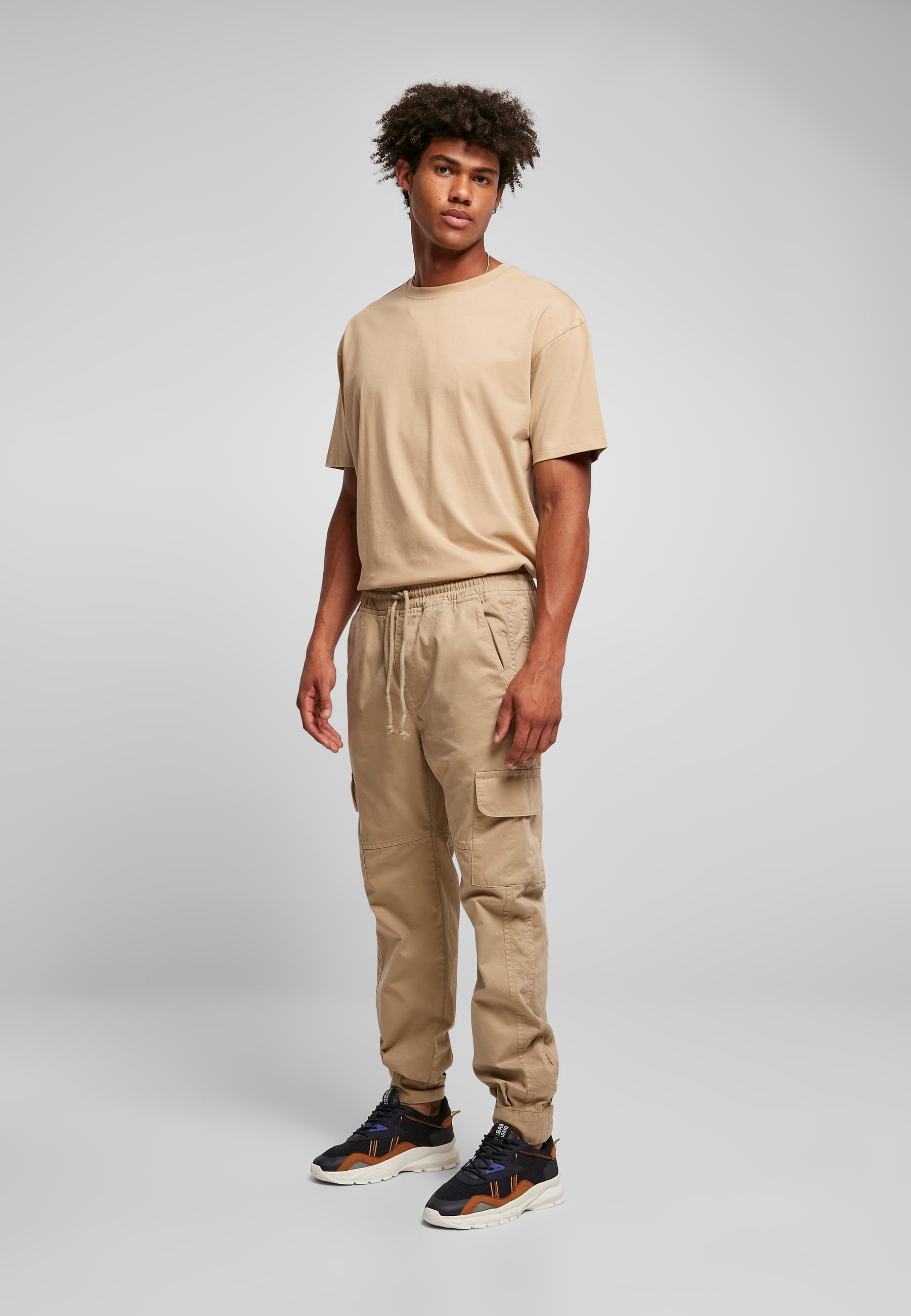 URBAN CLASSICS Cargohose »Urban Classics Herren Military Jogg Pants«, (1 tlg.)