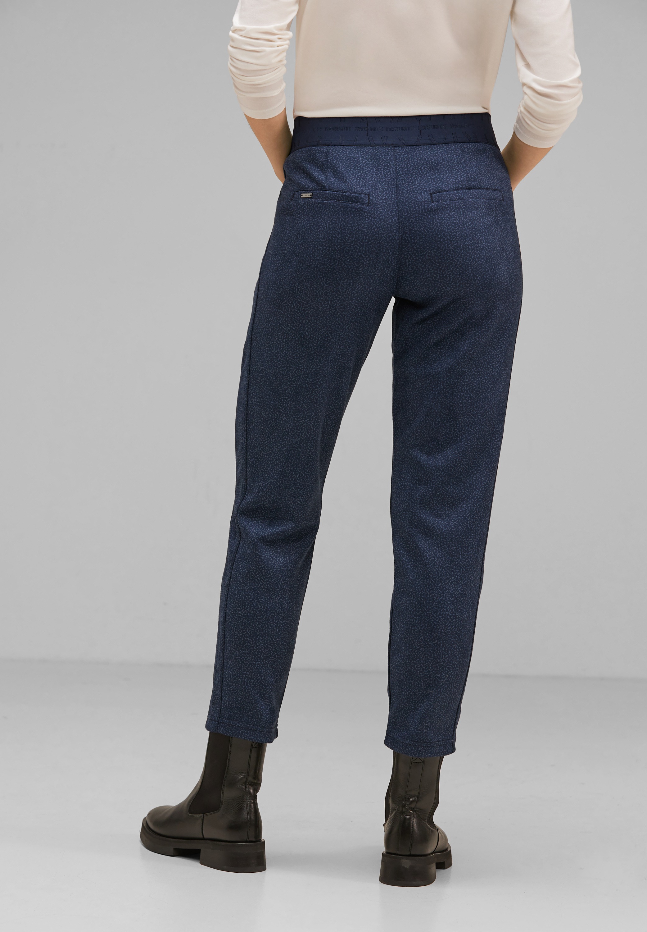 STREET ONE Stoffhose, Middle Waist