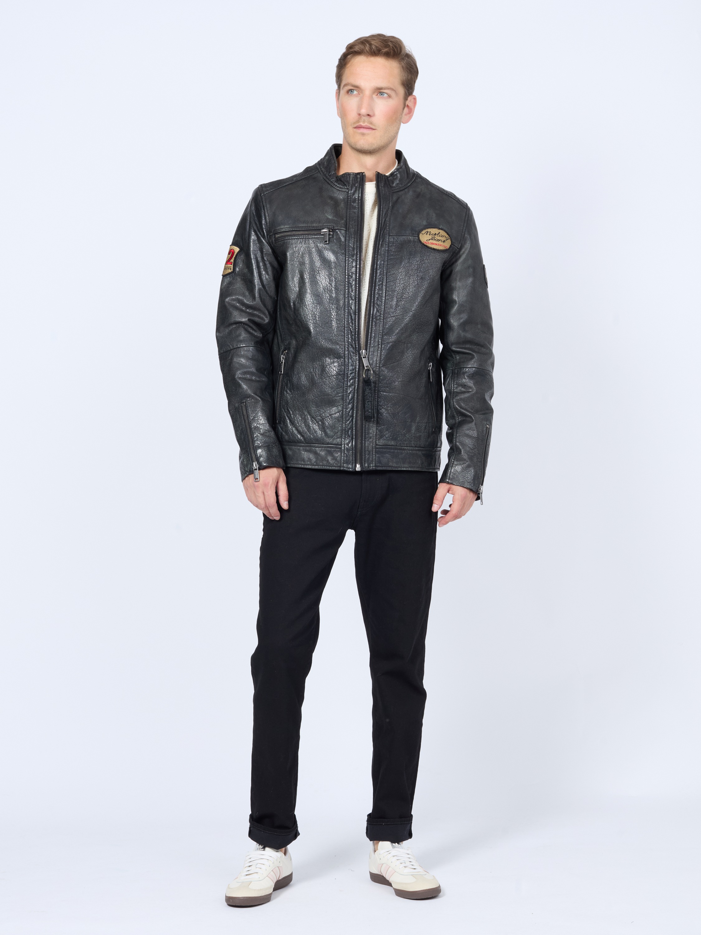 MUSTANG Lederjacke »Varberg«