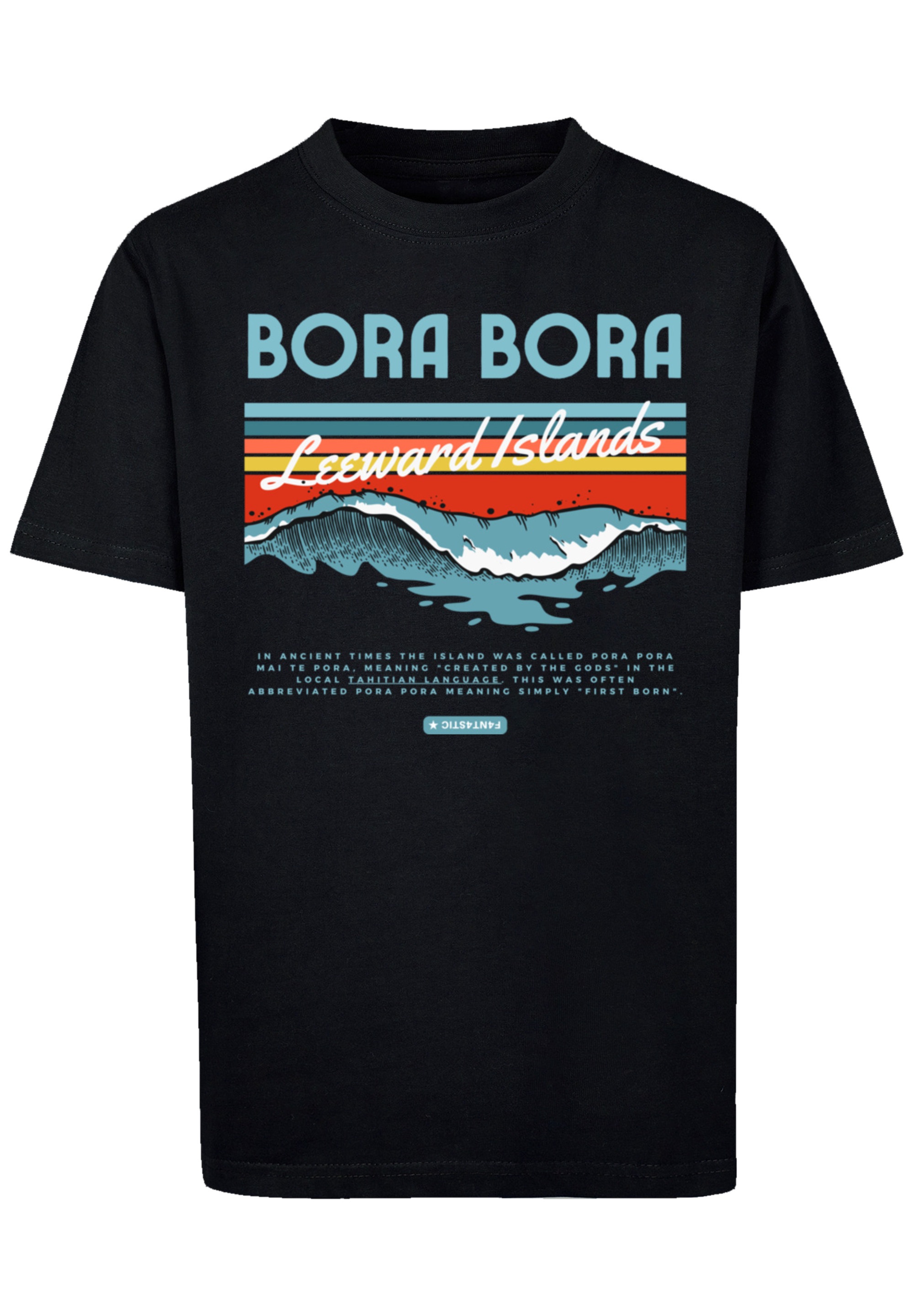 T-Shirt »Bora Bora Leewards Island«, Print