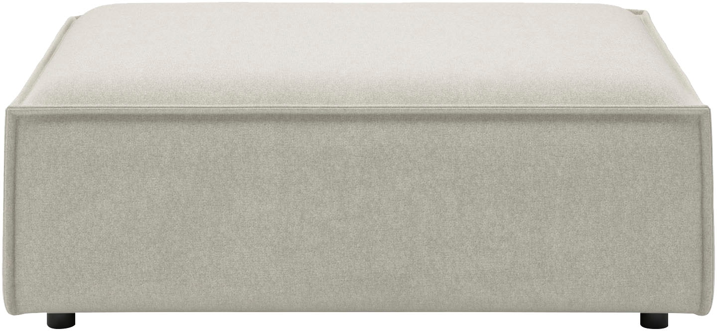 Places of Style Polsterhocker »Watertown, XXL Hockerbank passend zum Sofa - ideal als Beistellmodul«, erweiterbare Hockerbank mit weicher Polsterung