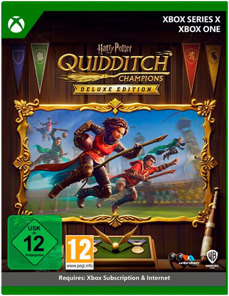 Warner Games Spielesoftware »Harry Potter: Quidditch Champions Deluxe Edition«, Xbox One-Xbox Series X