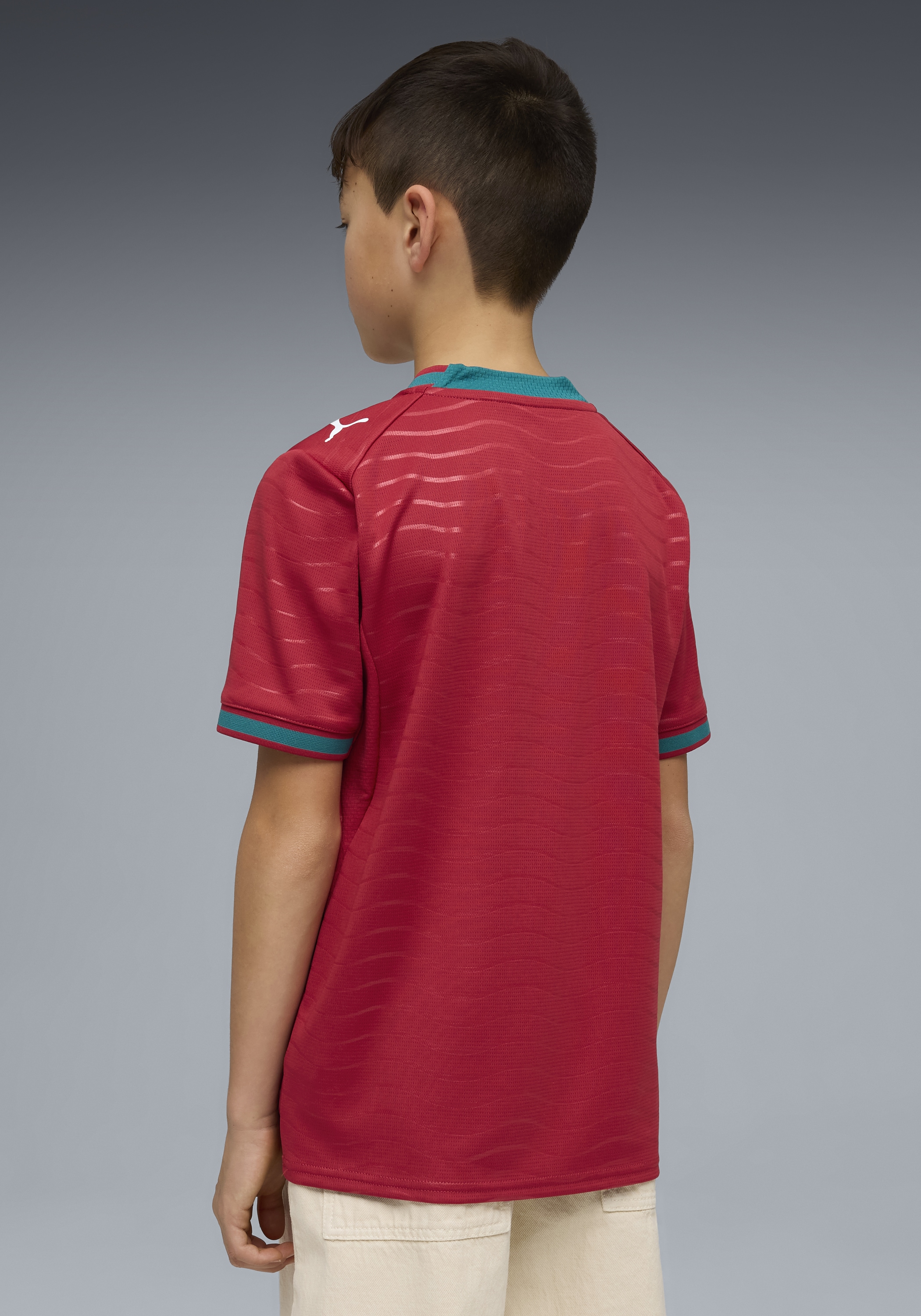 PUMA Fußballtrikot »FPF HOME JERSEY REPLICA JR« Regular Fit, sportlicher Stil, mit Kurzarm, mit DryCELL-Technologie