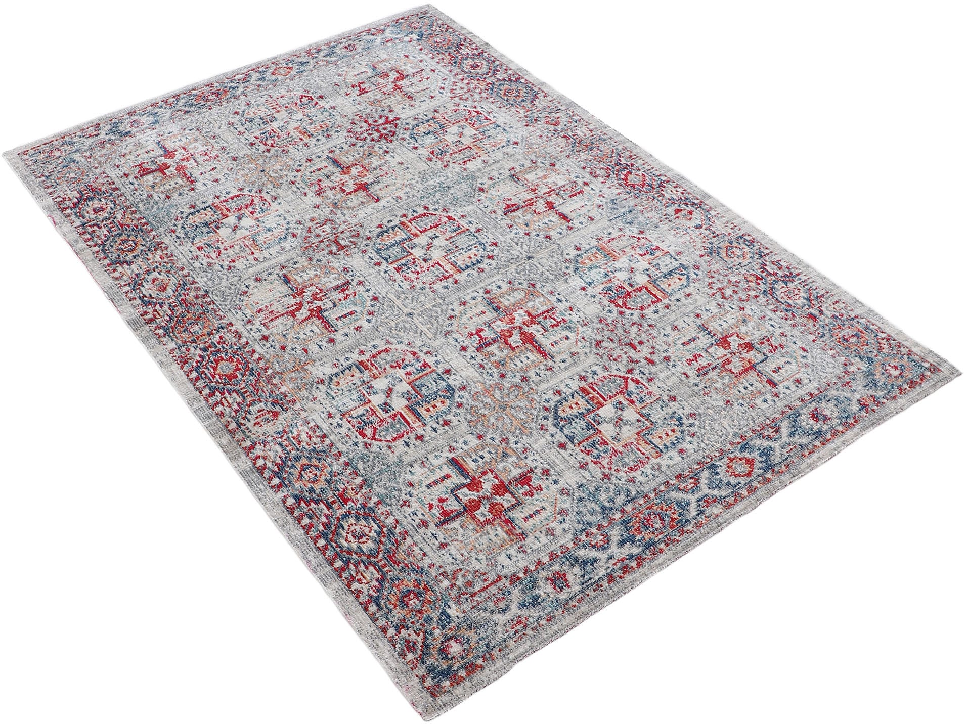 carpetfine Teppich »Mahal«, rechteckig, 3 mm Höhe, Orient Vintage Look