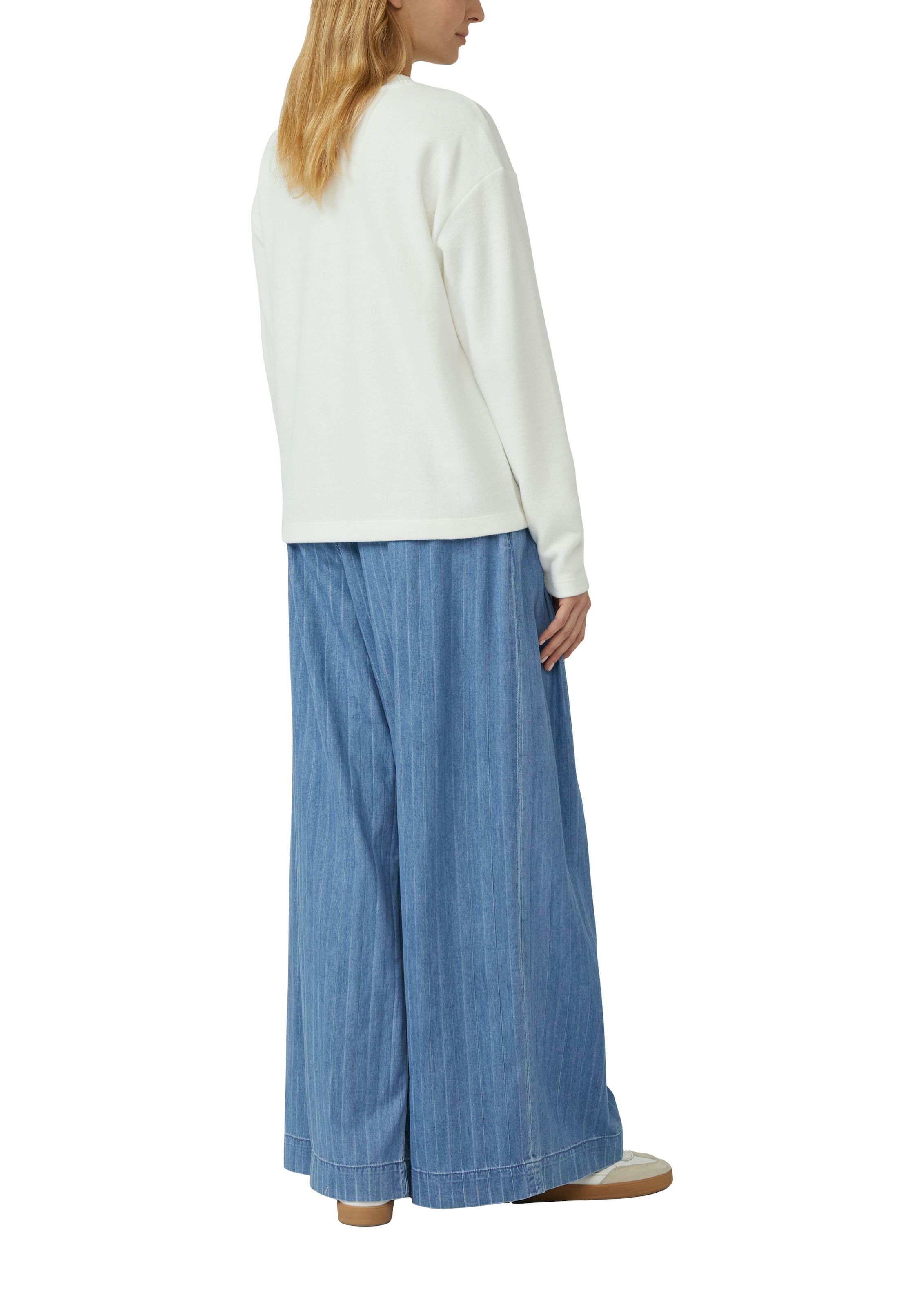 s.Oliver Sweatshirt, mit Rippblende