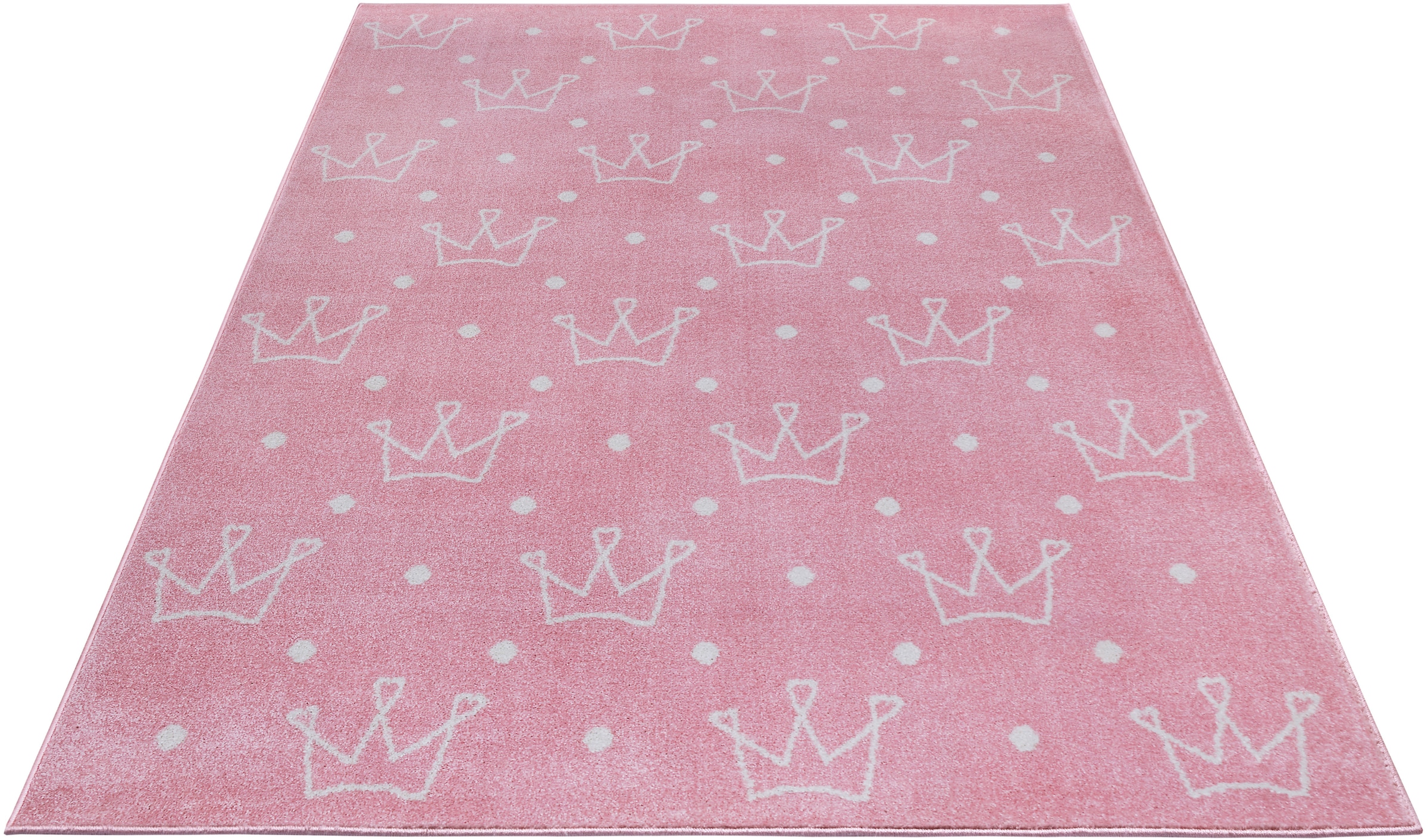 HANSE Home Kinderteppich »Adventures Crowns«, rechteckig, 7 mm Höhe, Spielteppich, fest, Kinderzimmer, Kurzflor, Spielunterlage
