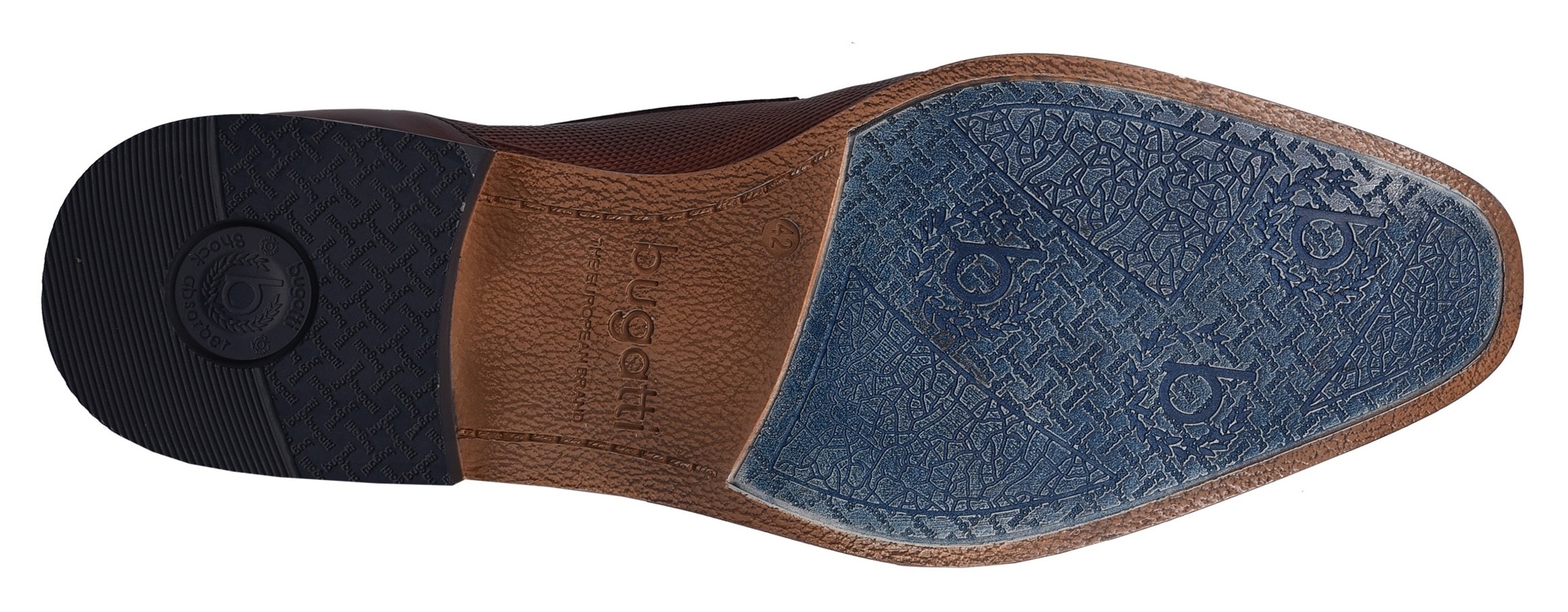 bugatti Schnürschuh, Abendschuh, Businessschuh, Festtagsschuh mit Hand Finish