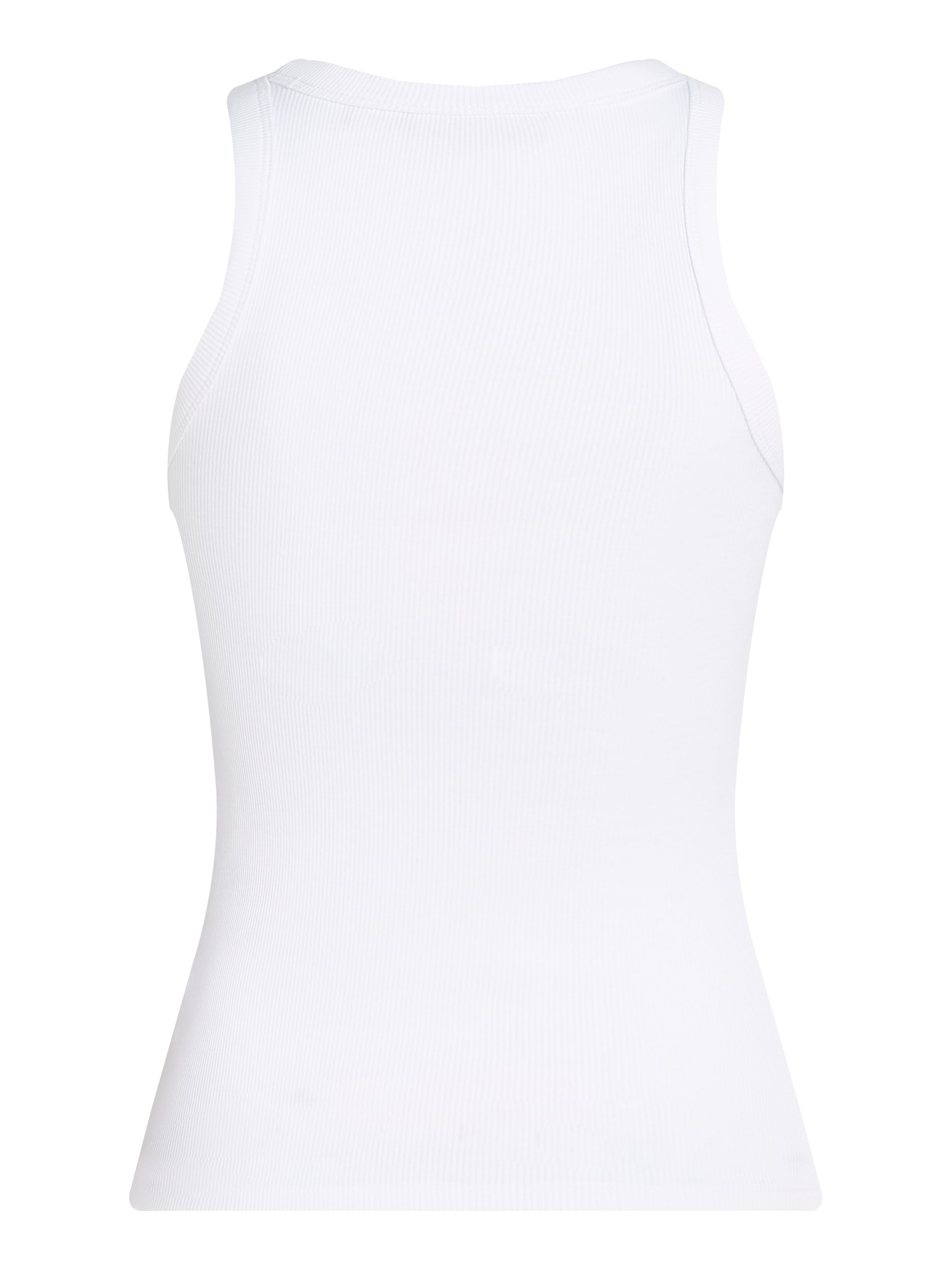 Calvin Klein Jeans Tanktop »WOVEN LABEL RIB TANK TOP«, mit Logo