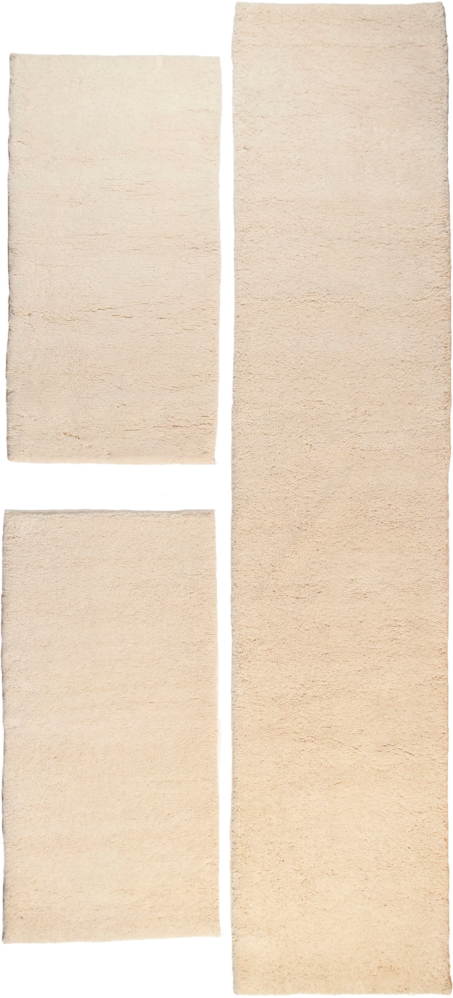 OTTO home Bettumrandung "Mohan" Höhe 25 mm 3 Stk. tlg. handgeknüpft, Bettvo günstig online kaufen