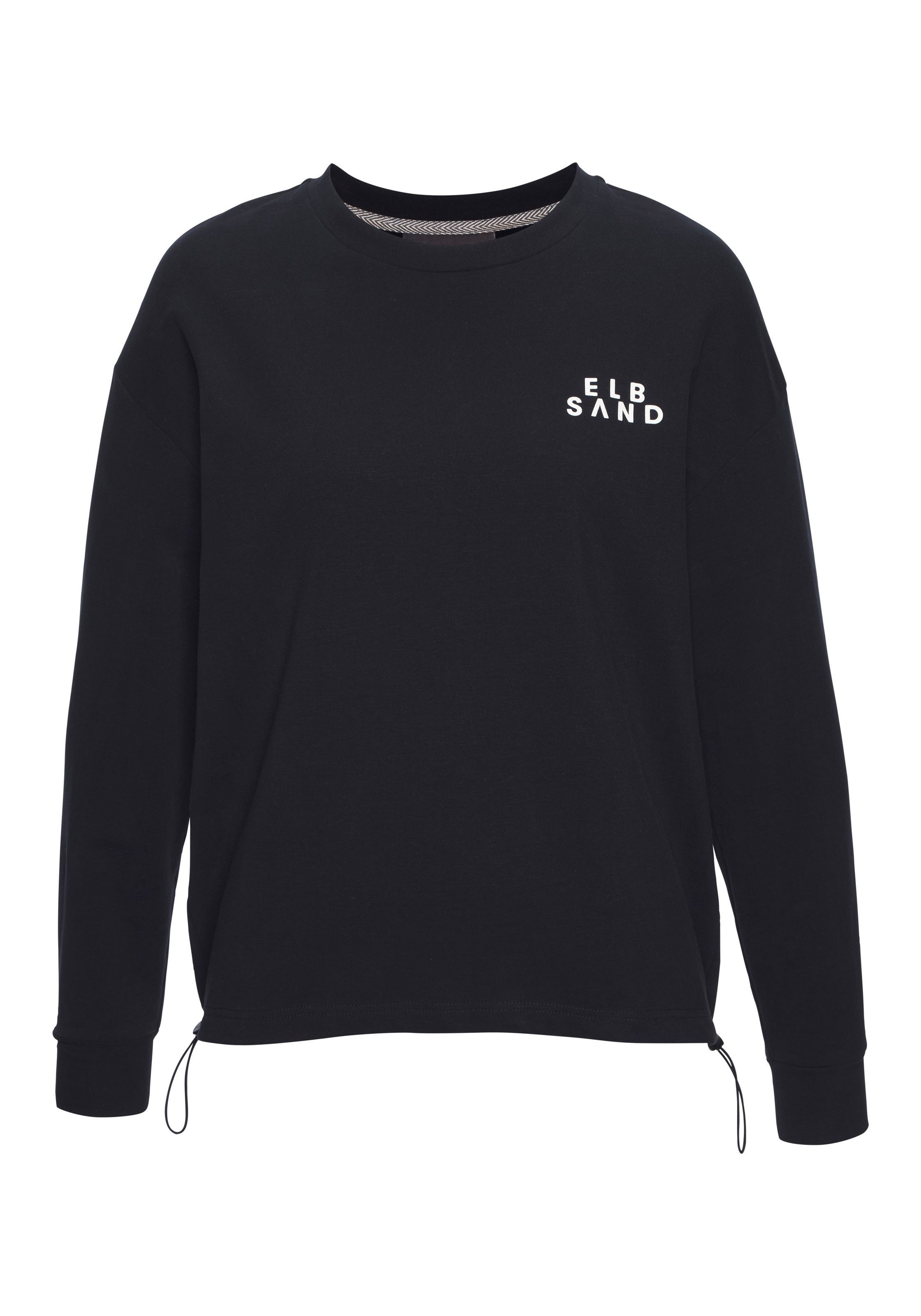 Elbsand Sweatshirt, mit verstellbarem Gummizug am Saum günstig online kaufen