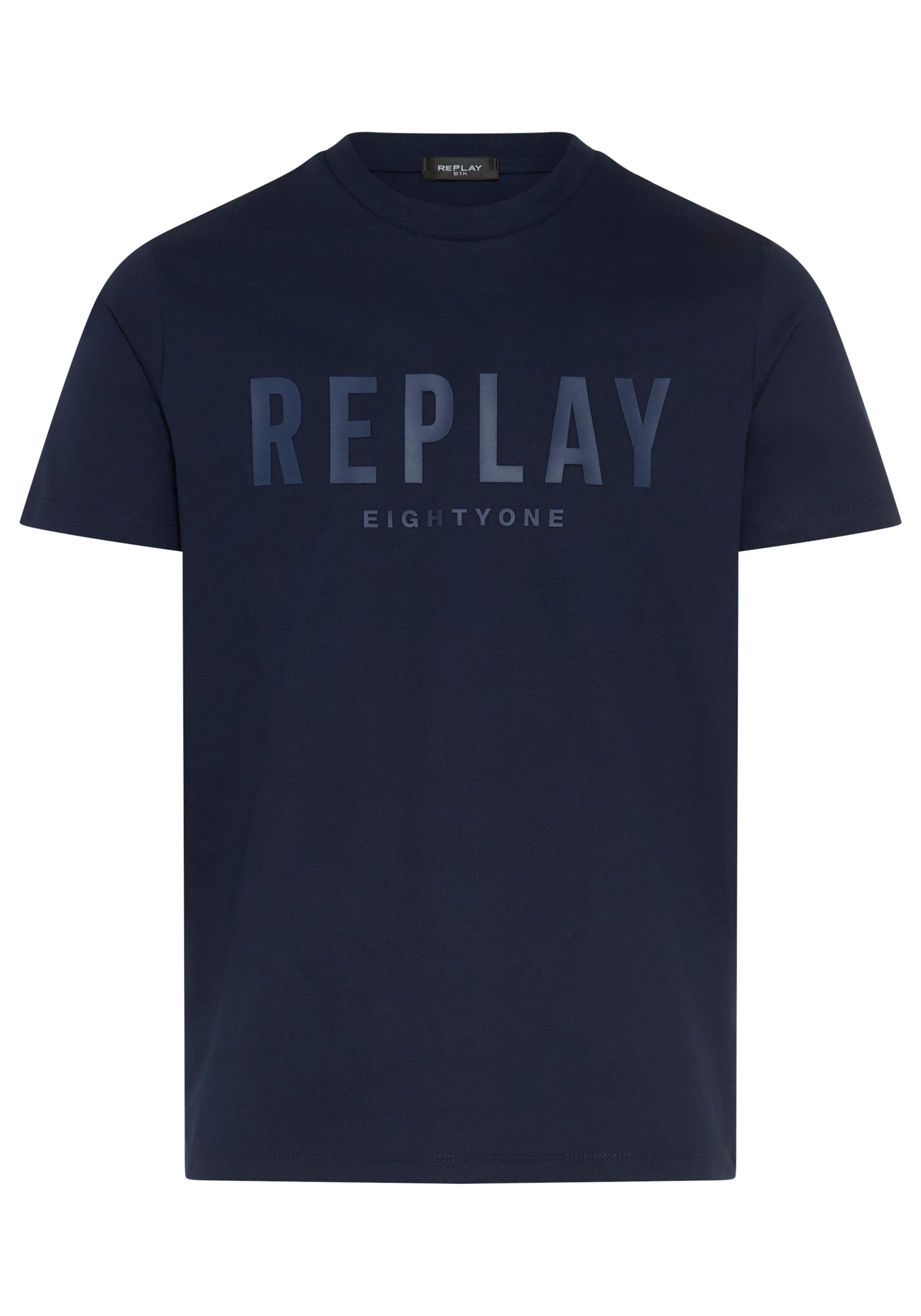 Replay T-Shirt Baumwoll-Qualität, Logoschriftzug