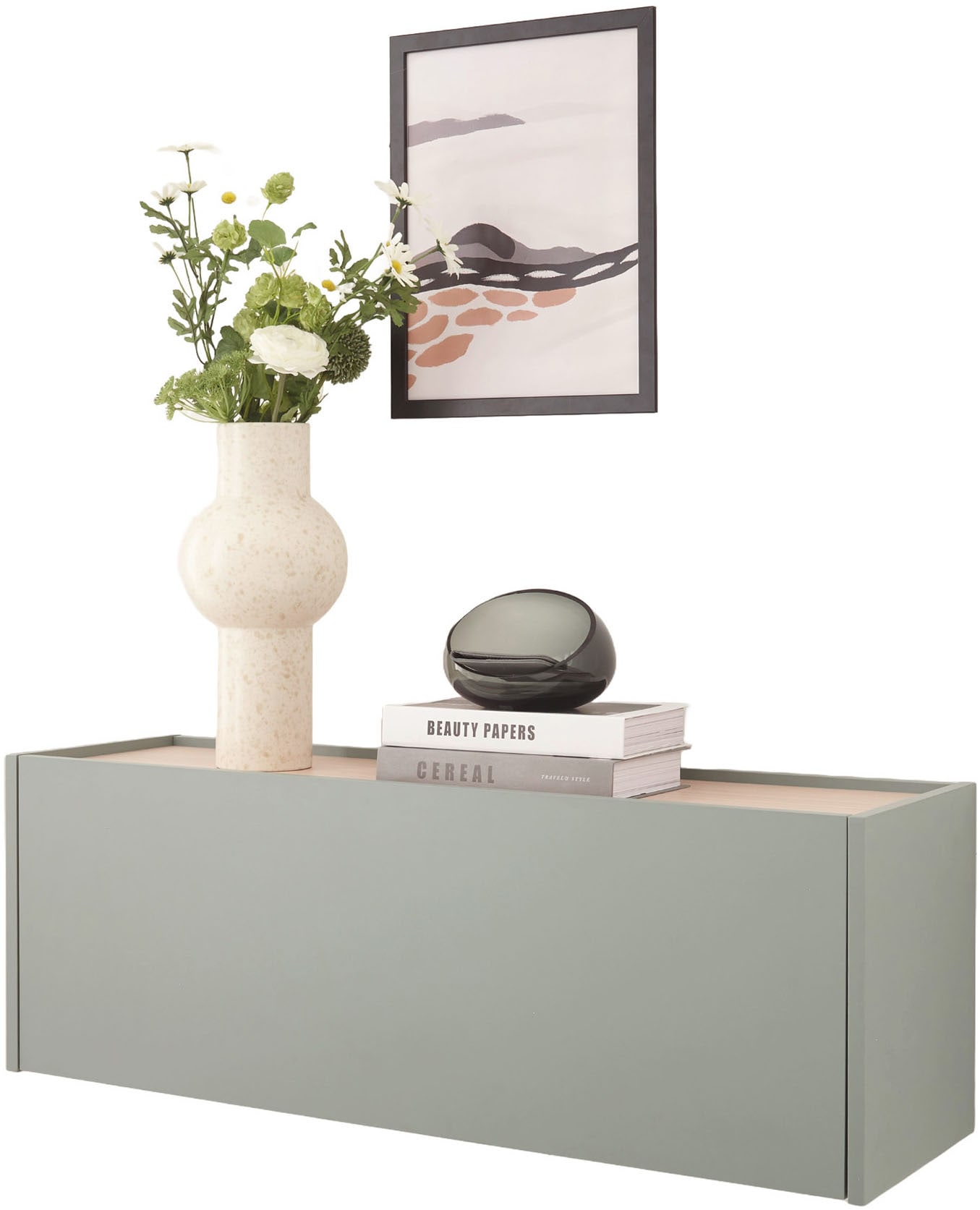 INOSIGN Mehrzweckschrank »GiRON/CiTY, Wandgarderobe in vier Farben, Wandschrank«, zeitloses Design, Breite 100 cm, großes Fach