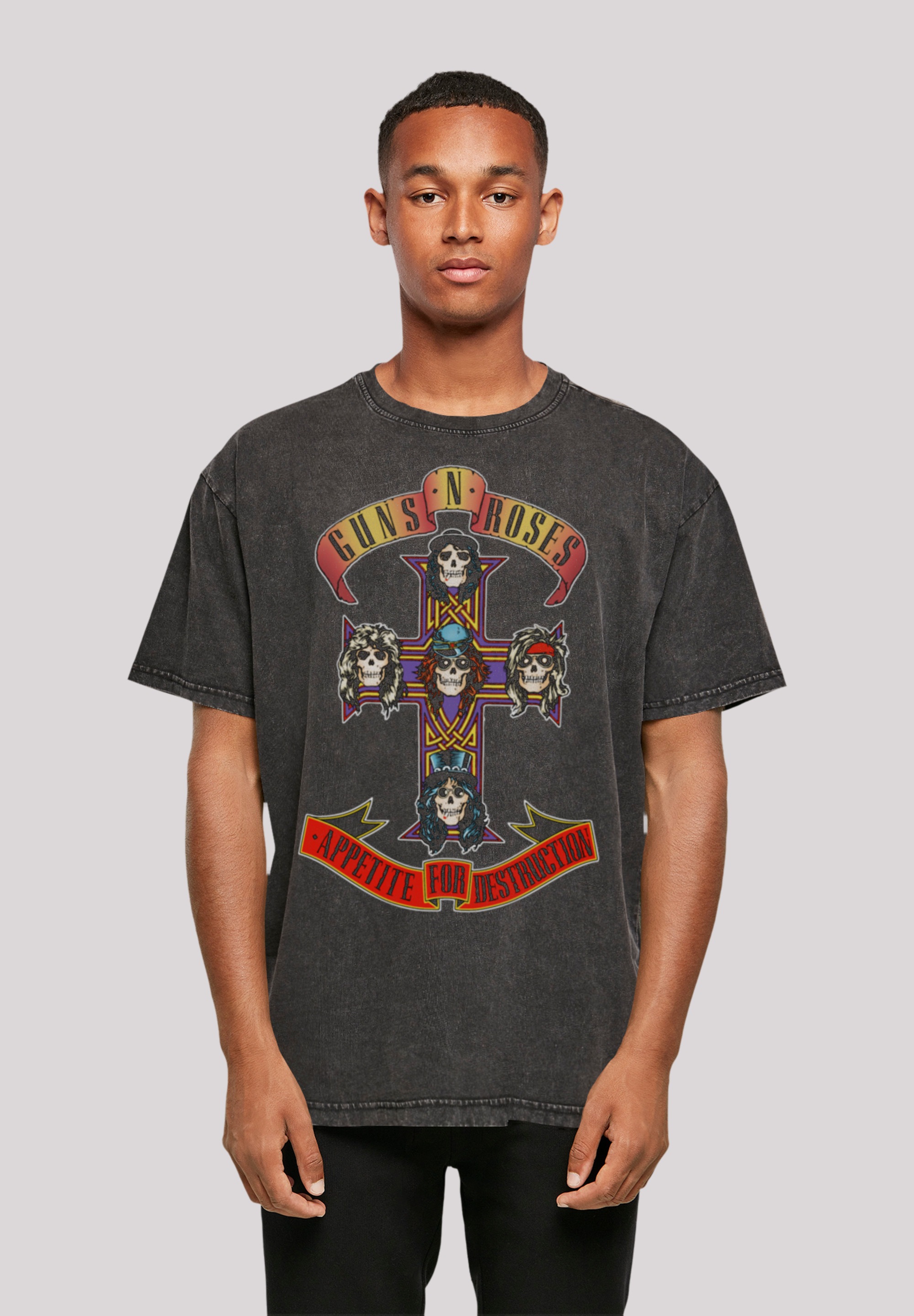 F4NT4STIC T-Shirt "Guns n Roses Appetite For Destruction", Premium Qualität günstig online kaufen