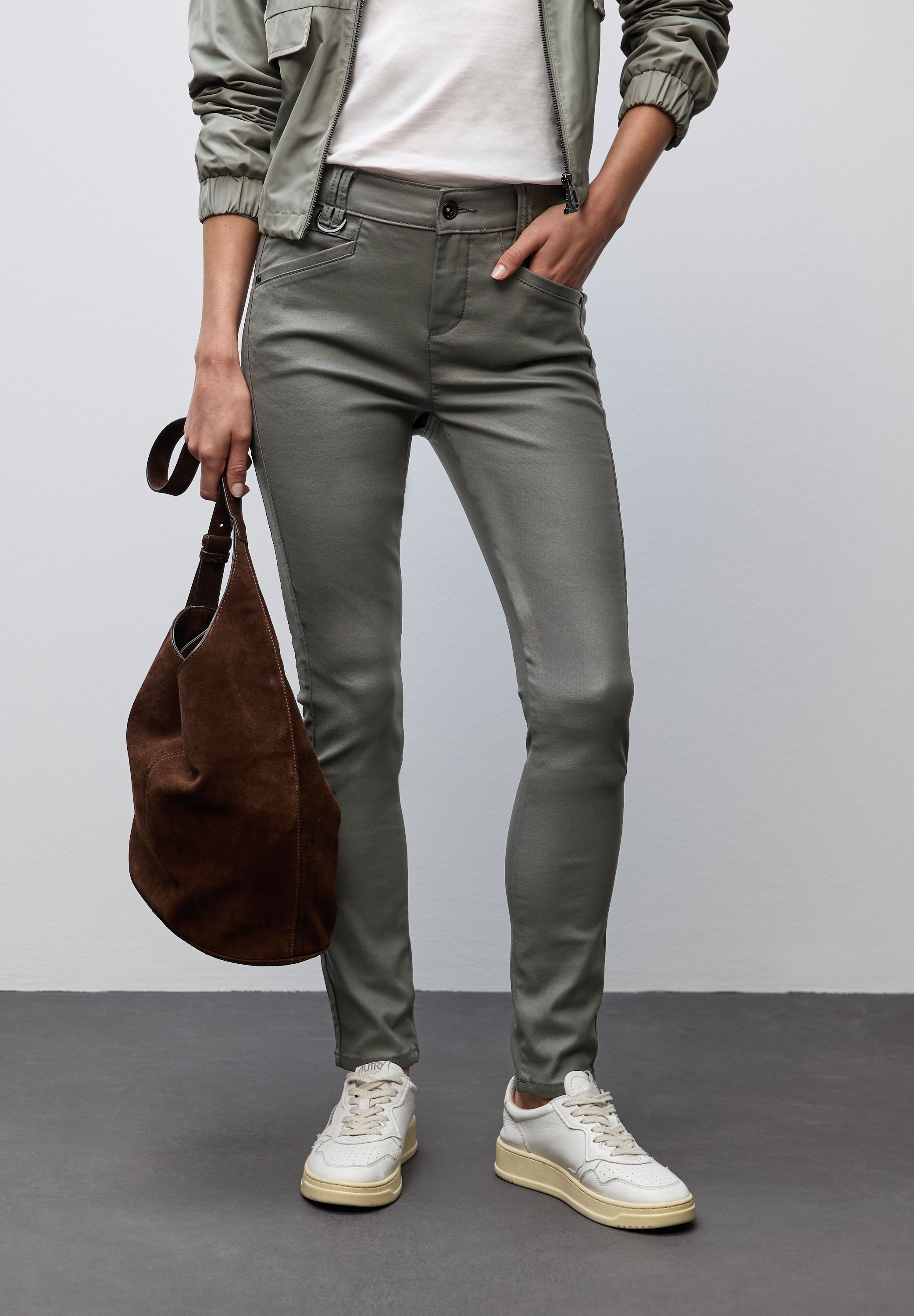 STREET ONE Stoffhose "Style York", mit Taschen günstig online kaufen