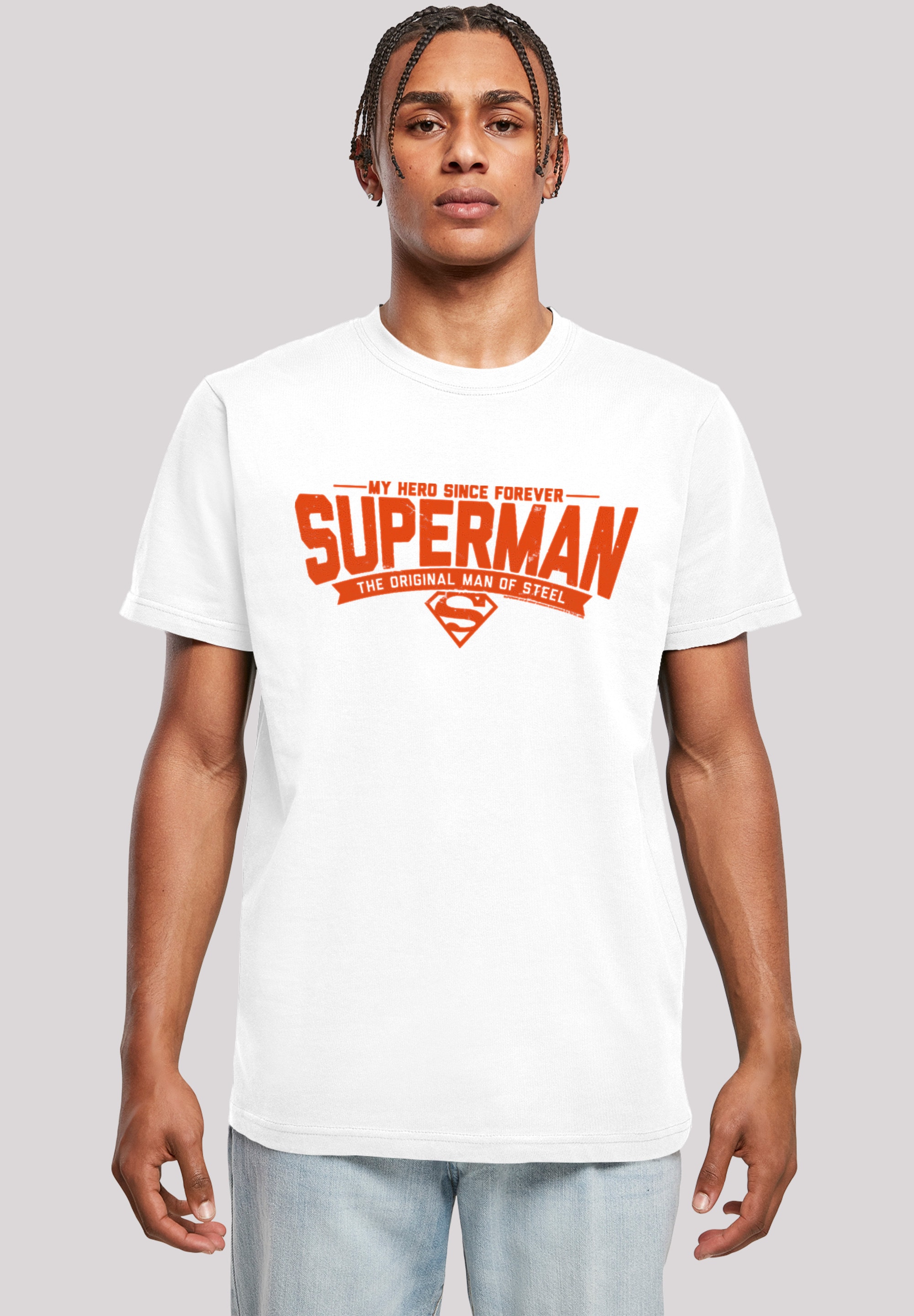T-Shirt »DC Comics Superman My Hero«, Herren,Premium Merch,Regular-Fit,Basic,Bedruckt