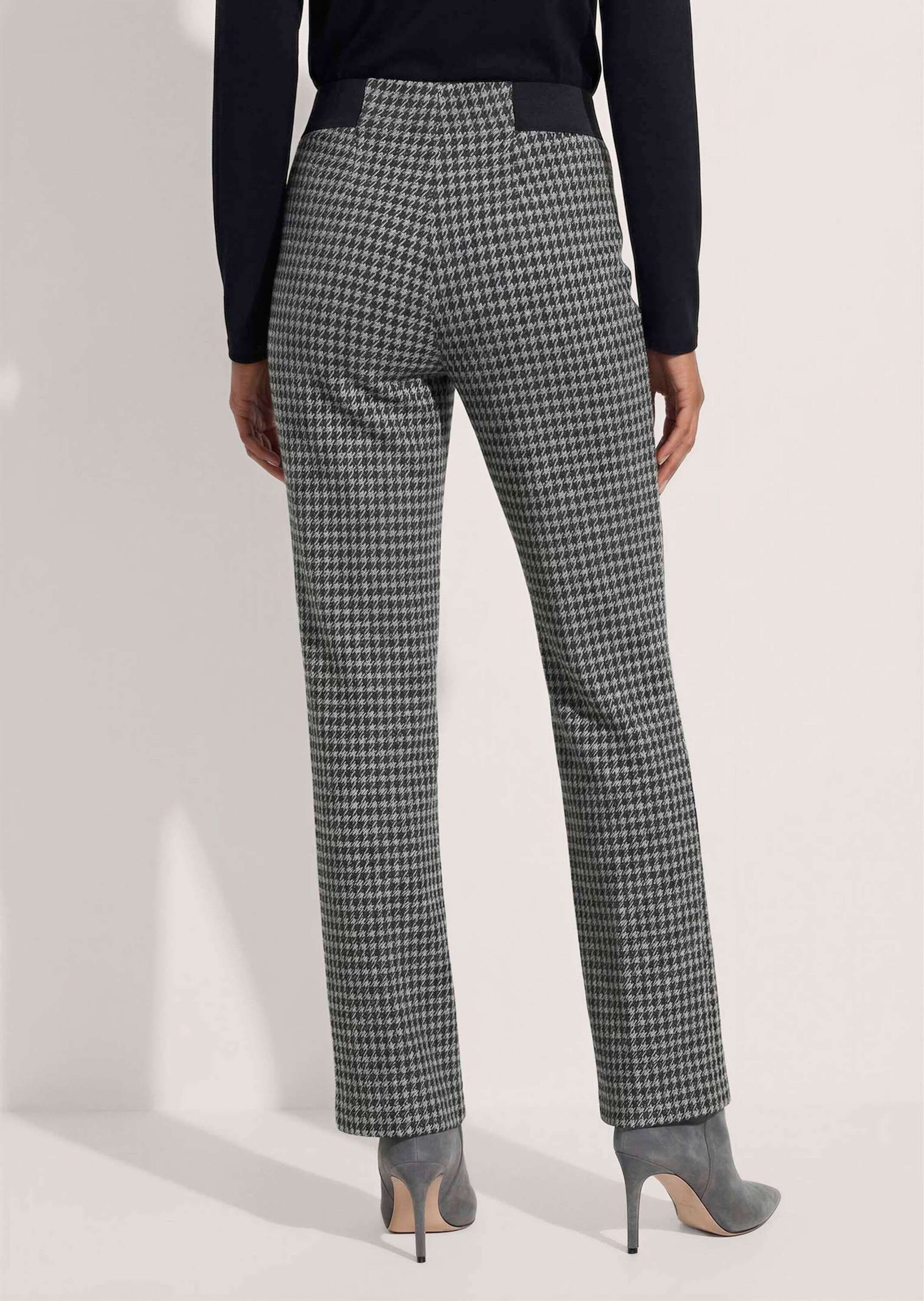 MADELEINE Jerseyhose »Hose Schlupfhose mit Hahnentritt«