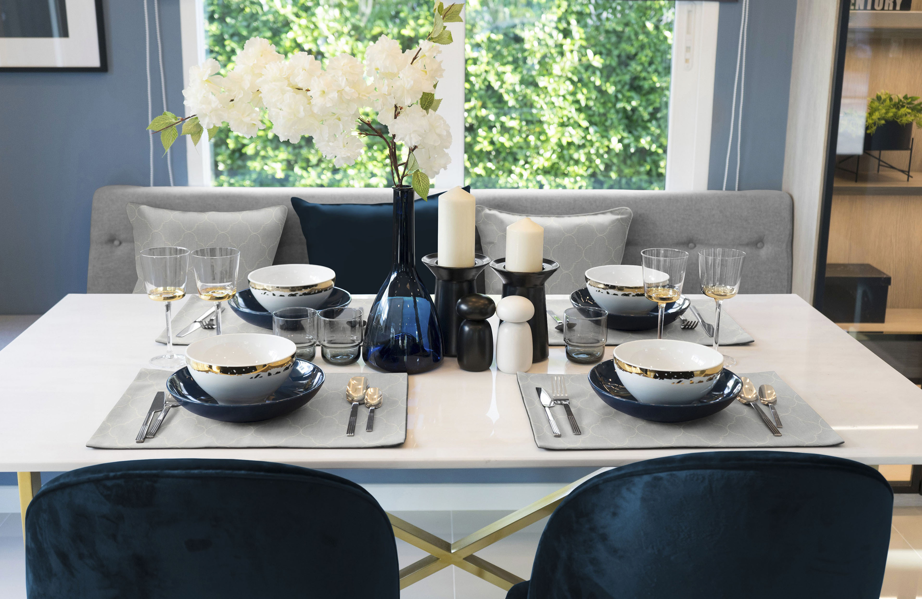 Adam Platzset "Indian Cortezada Light" GOTS organic,zertifiziert durch CERES 0242,Made in Germany