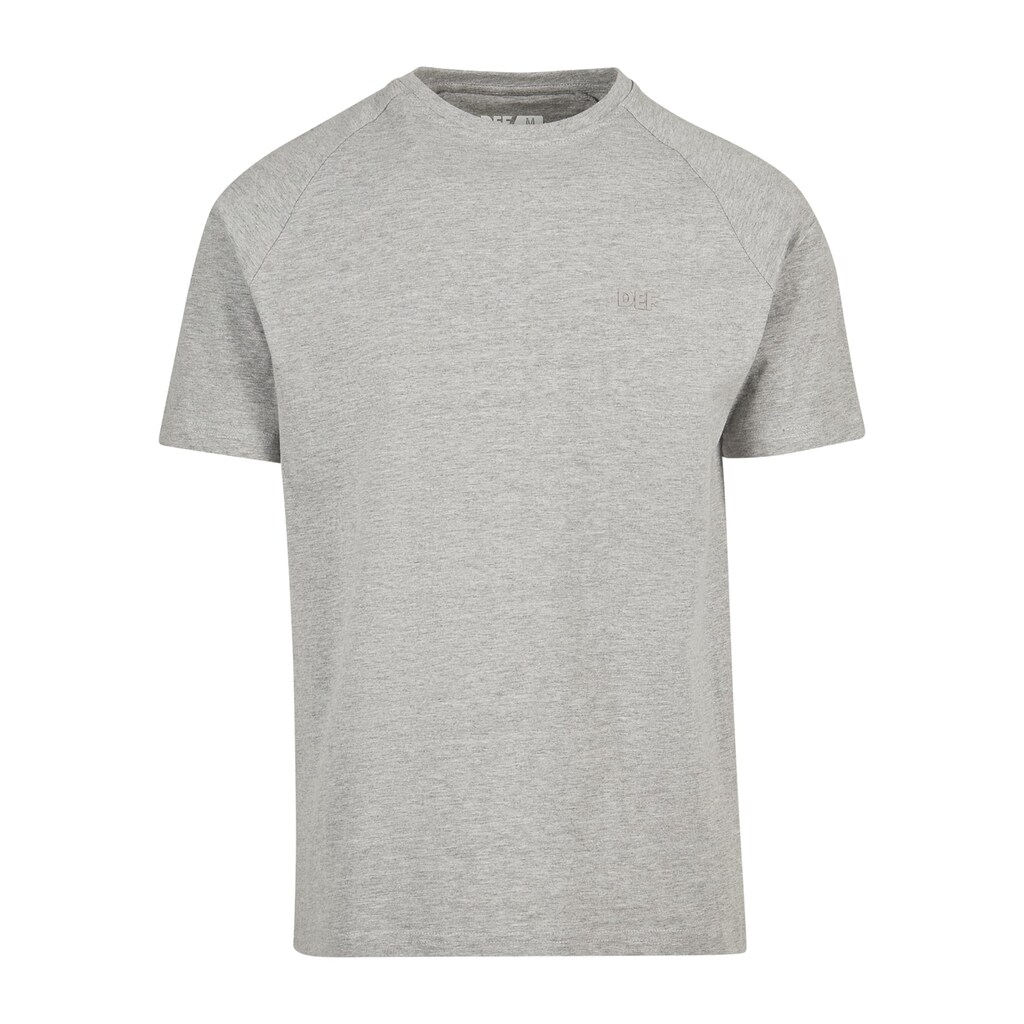 DEF Kurzarmshirt »DEF Damen DEF Kai T-Shirt Grey Melange«, (1 tlg.)
