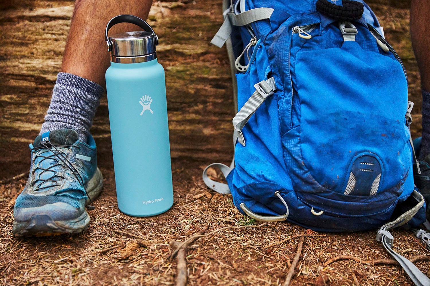 Hydro Flask Deckel »Wide Strainless Steel Cap«, passend für Hydro Flask Wide Mouth Flaschen, Edelstahl