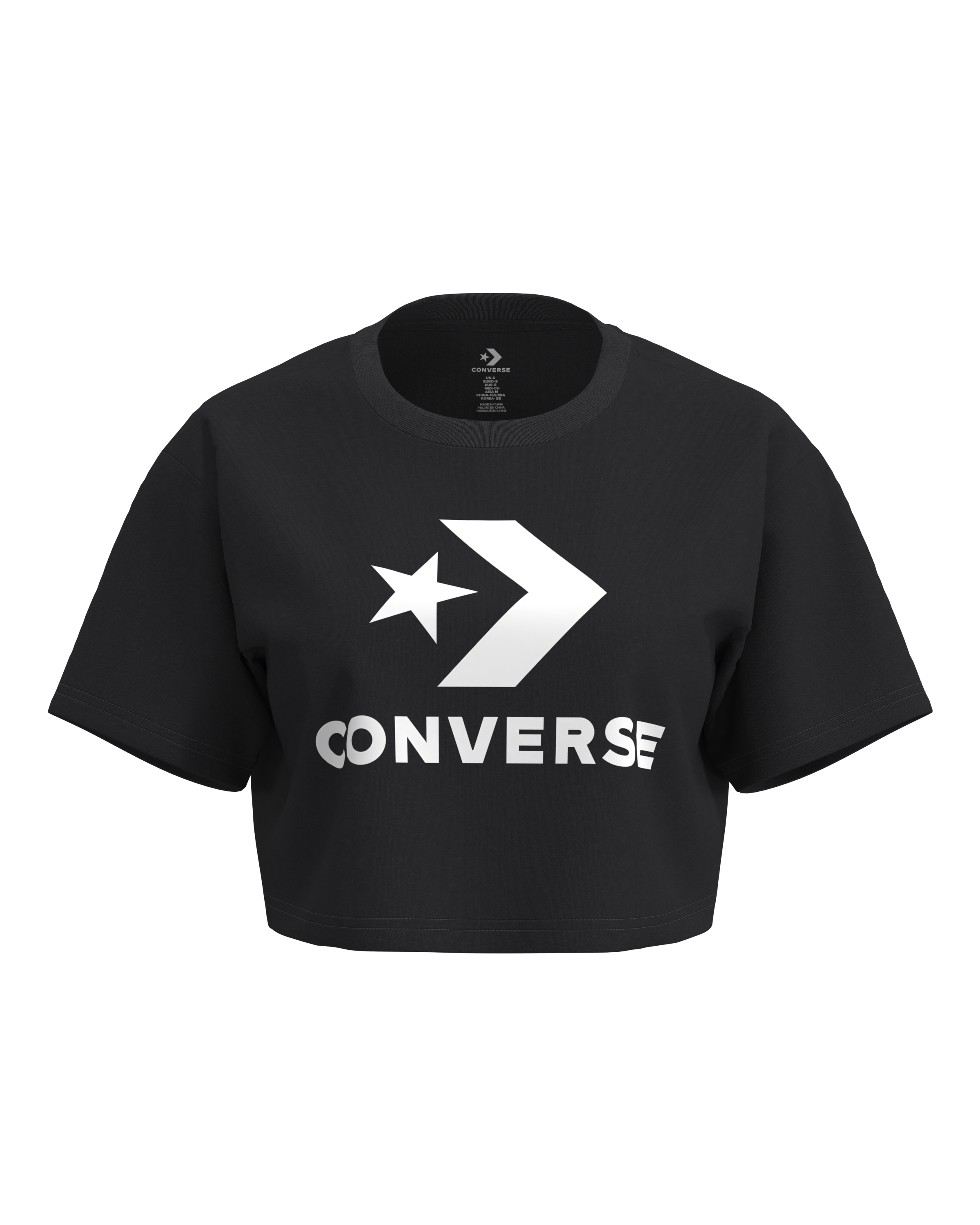 Converse T-Shirt "STAR CHEVRON SPORTY TEE" sportlicher Stil, Kurzarm, für s günstig online kaufen