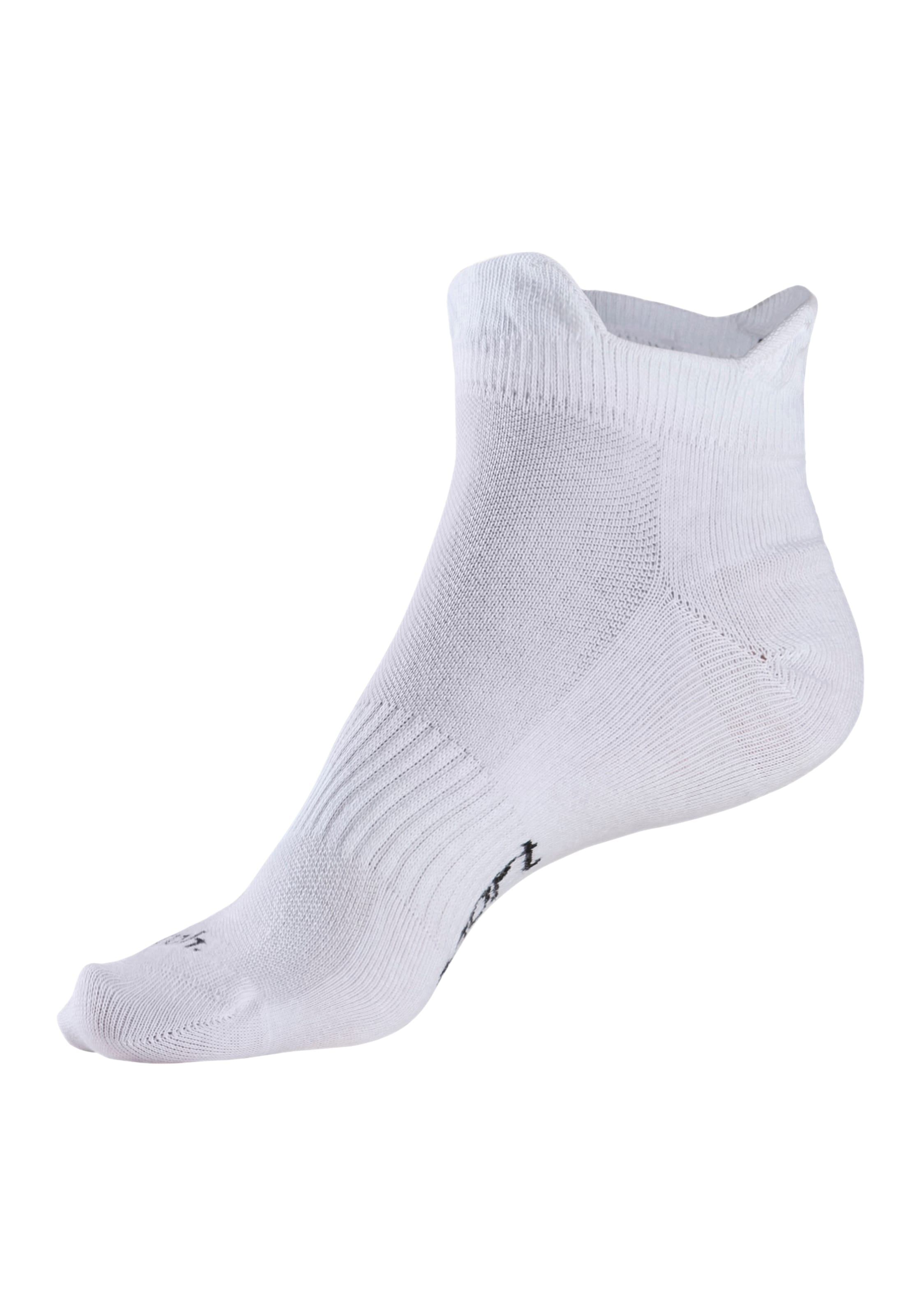 Bench. Sneakersocken, (Packung, 6 Paar), mit feiner Mesh Konstruktion und Mittelfußgummi