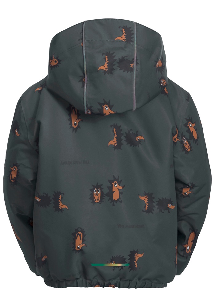 Jack Wolfskin Funktionsjacke »GLEELY 2L INS PRINT JKT K«, mit Kapuze