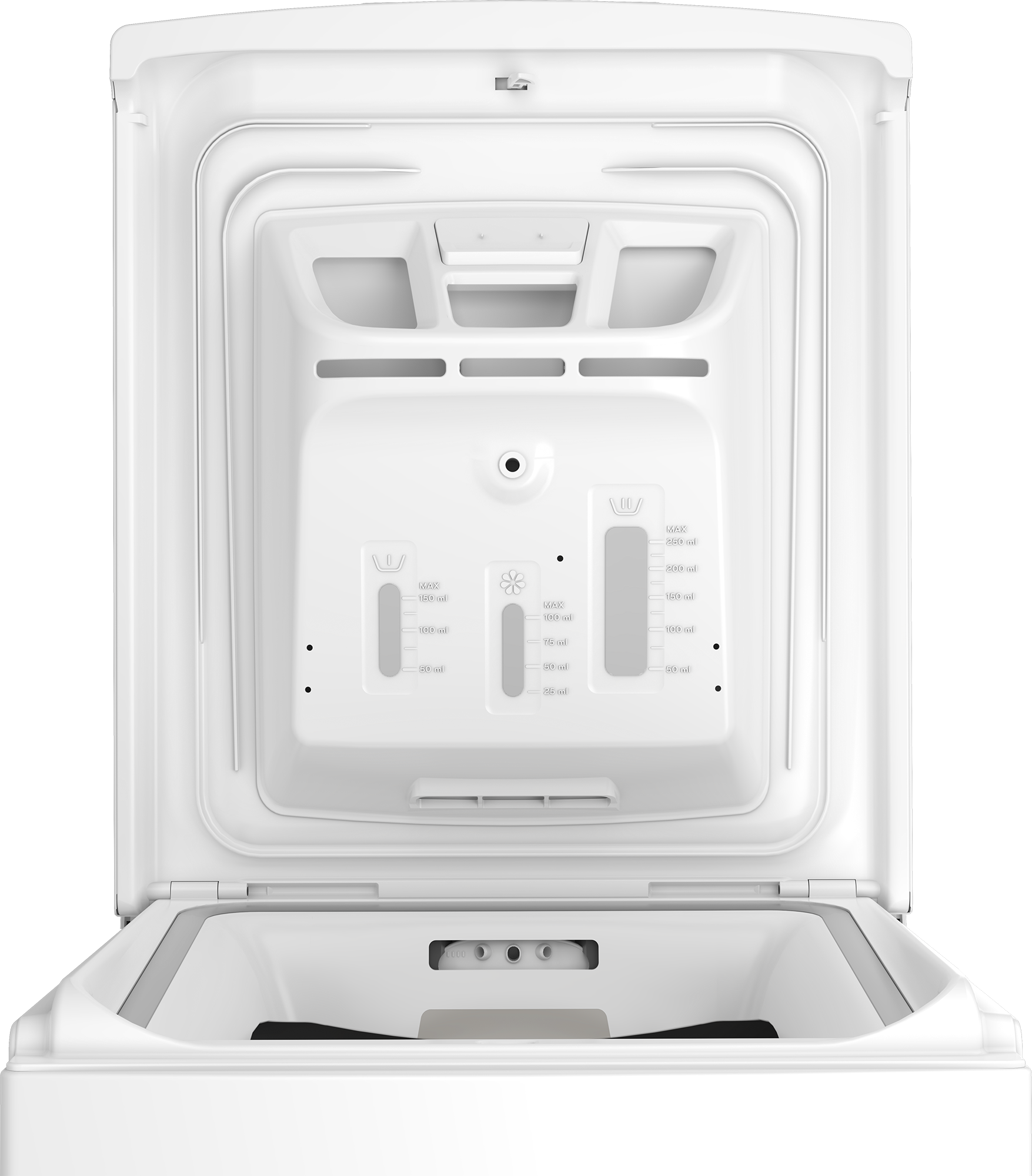 BEKO Waschmaschine Toplader »BWTL 6A W ES« 6 kg 1200 U/min Hygiene+ & Knitterschutz – allergikergeeignet, knitterfrei