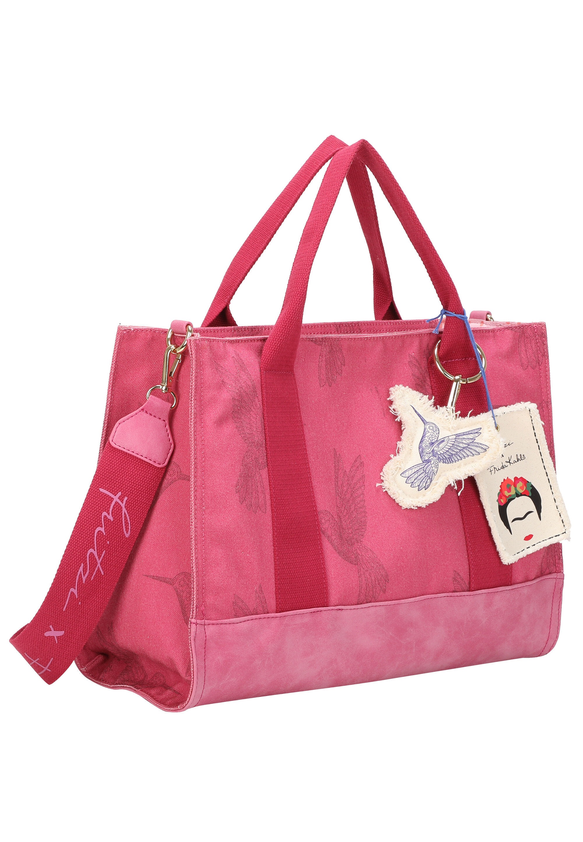 Fritzi aus Preußen Shopper »Fritzi x Frida Kahlo« mit Kolibri-Print