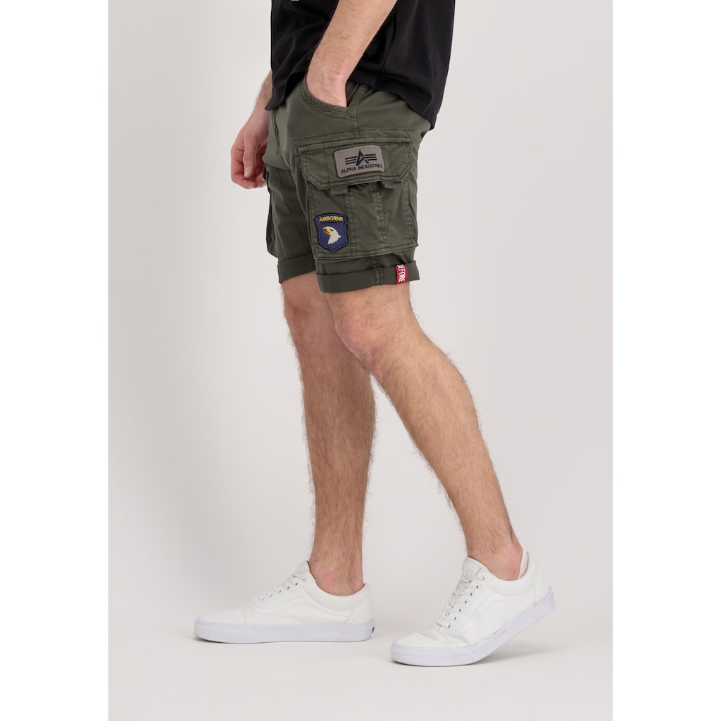 Alpha Industries Shorts »ALPHA INDUSTRIES Men - Shorts Crew Short Patch«