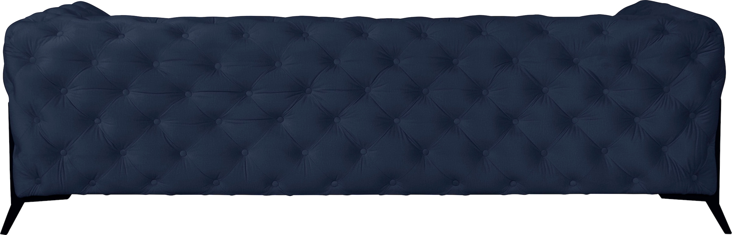 Leonique Chesterfield-Sofa »Amaury«, aufwändige Knopfheftung, moderne Chesterfield Optik, Fußfarbe wählbar