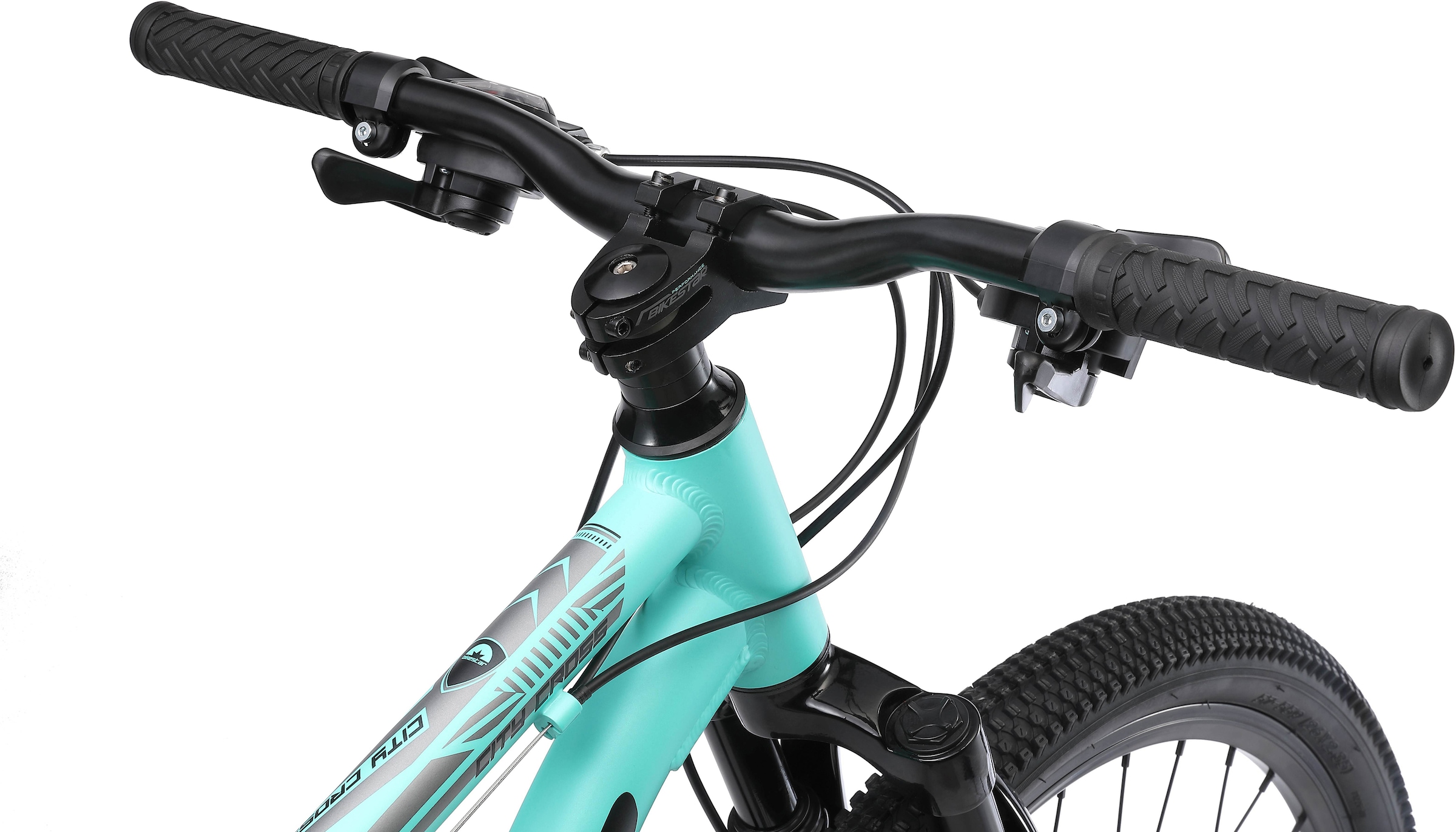 Bikestar Mountainbike, 21 Gang, Shimano, RD-TY300 Schaltwerk, Kettenschaltung, für Damen und Herren, Kettenschaltung