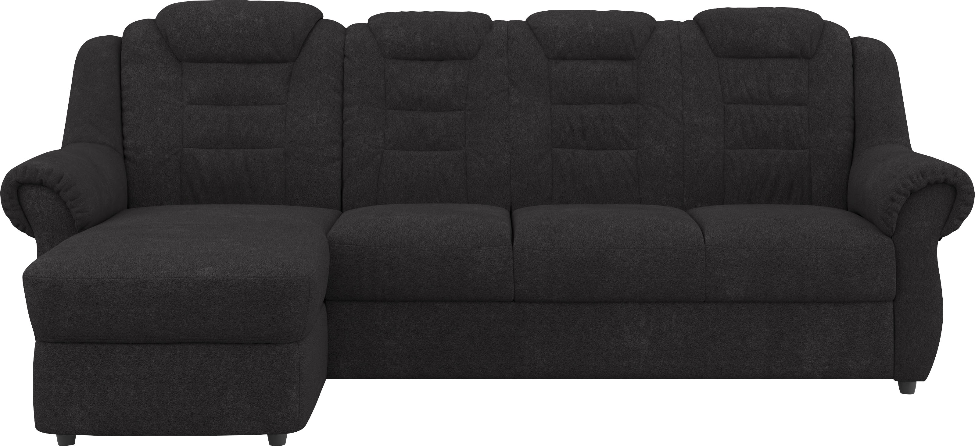 Home affaire Ecksofa "Boston L-Form" mit hoher Rückenlehne, wahlweise mit Schlaffunktion