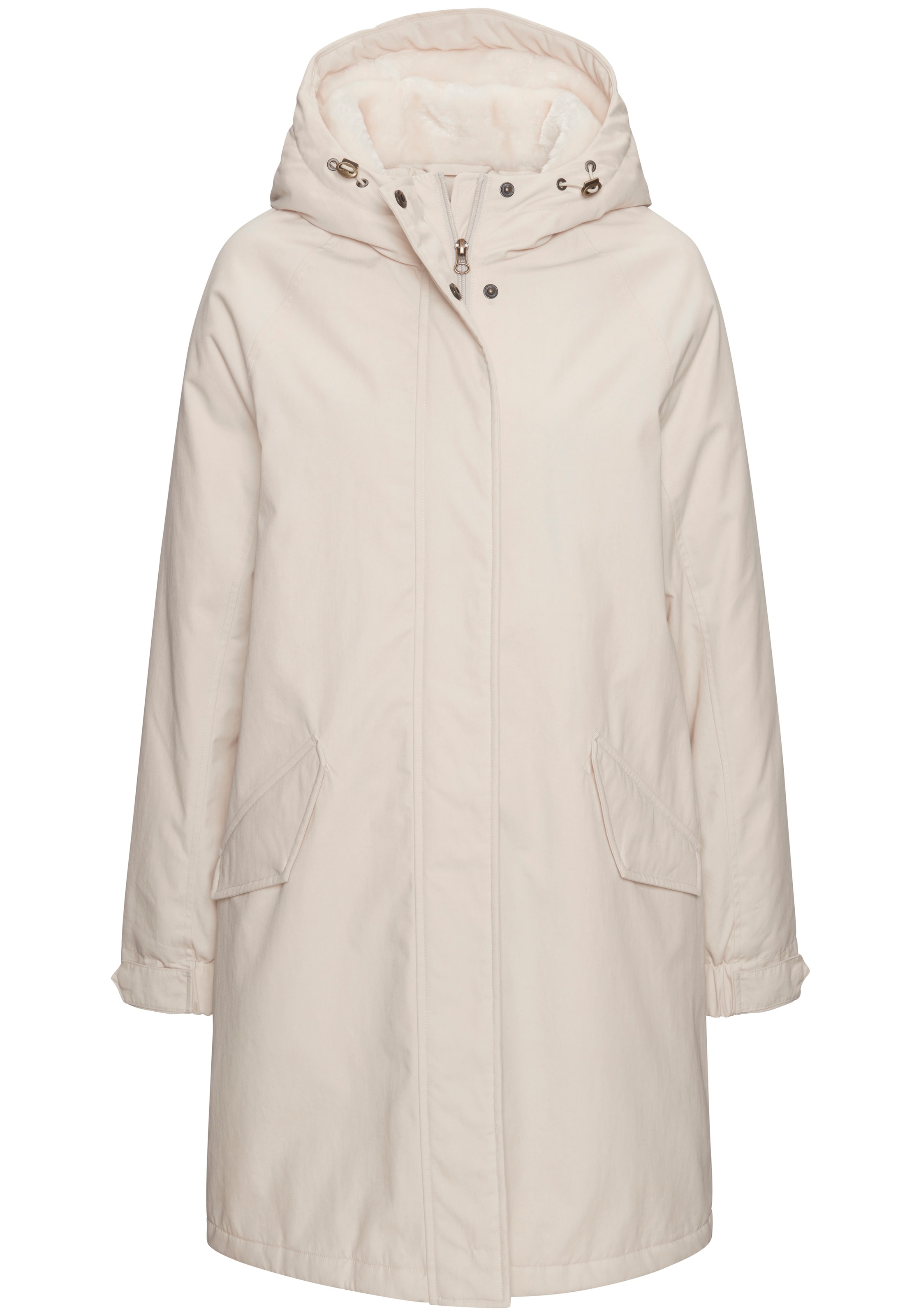 French Connection Parka mit Kapuze mit Teddyfell-Kapuze günstig online kaufen